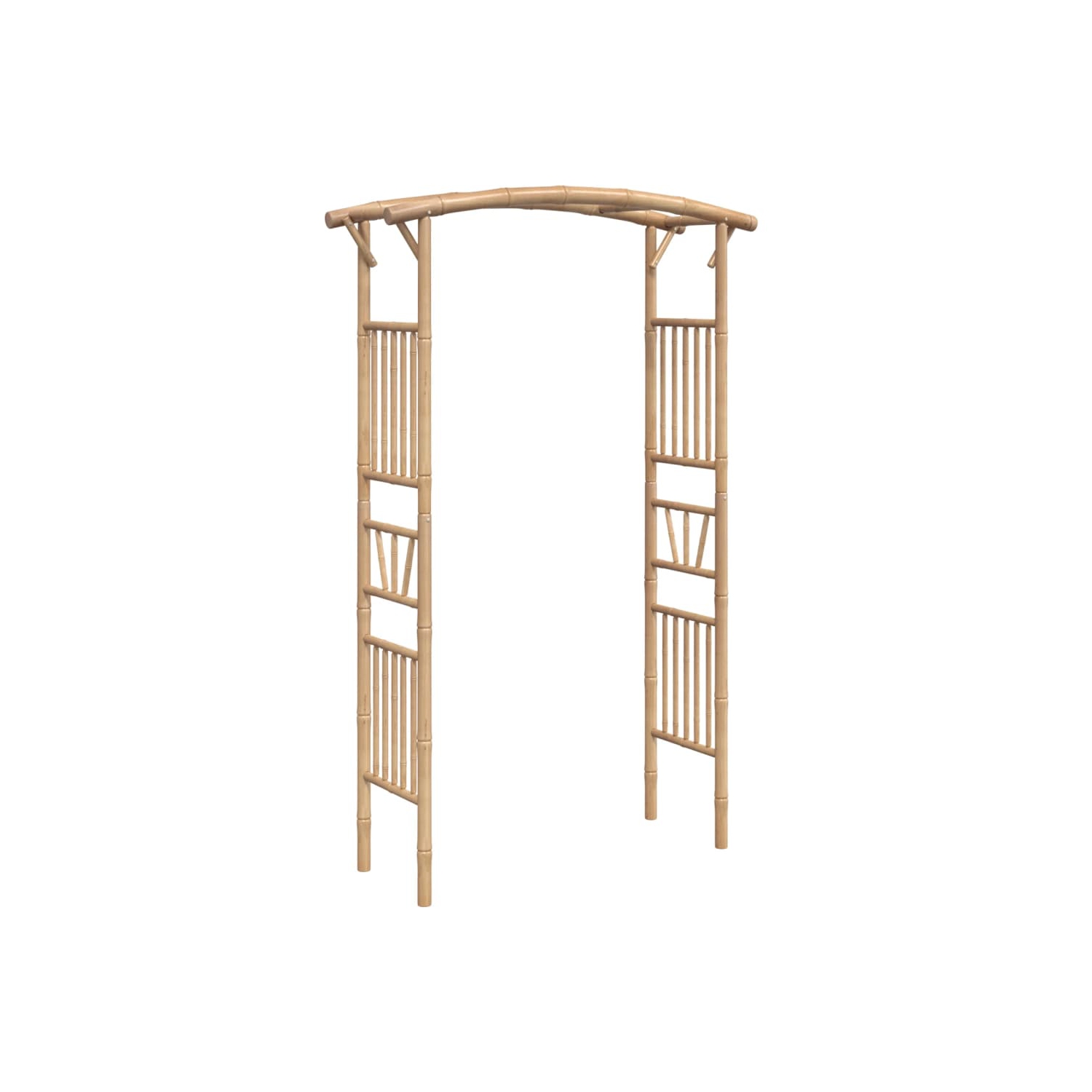 118 x 40 x 187&nbsp;cm vidaXL en arche rose et bambou