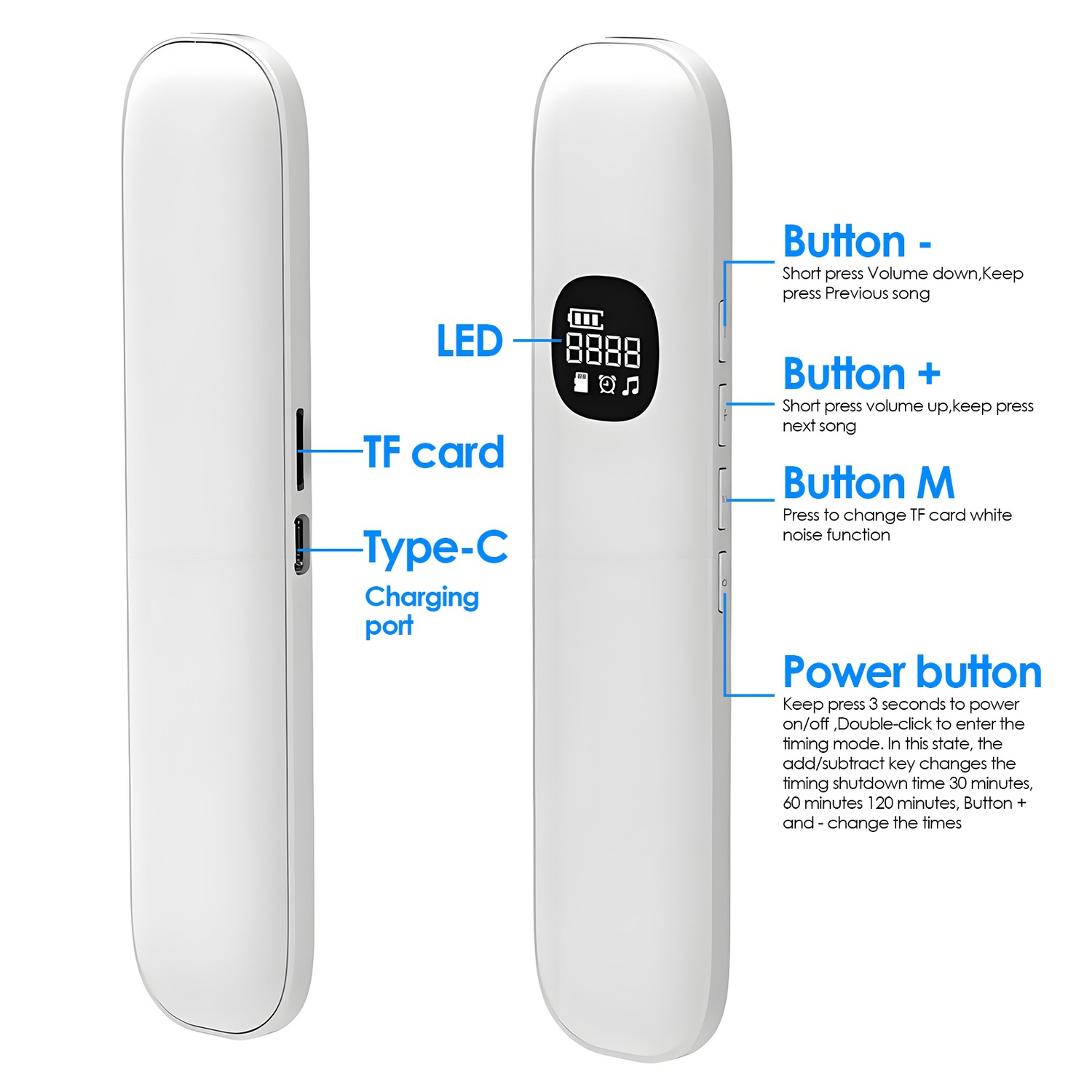 Pillow Speaker Bone Conduction Stereo Bluetooth Wireless Music Sleep Headphones Support iOS/Android for Deep Sleeping