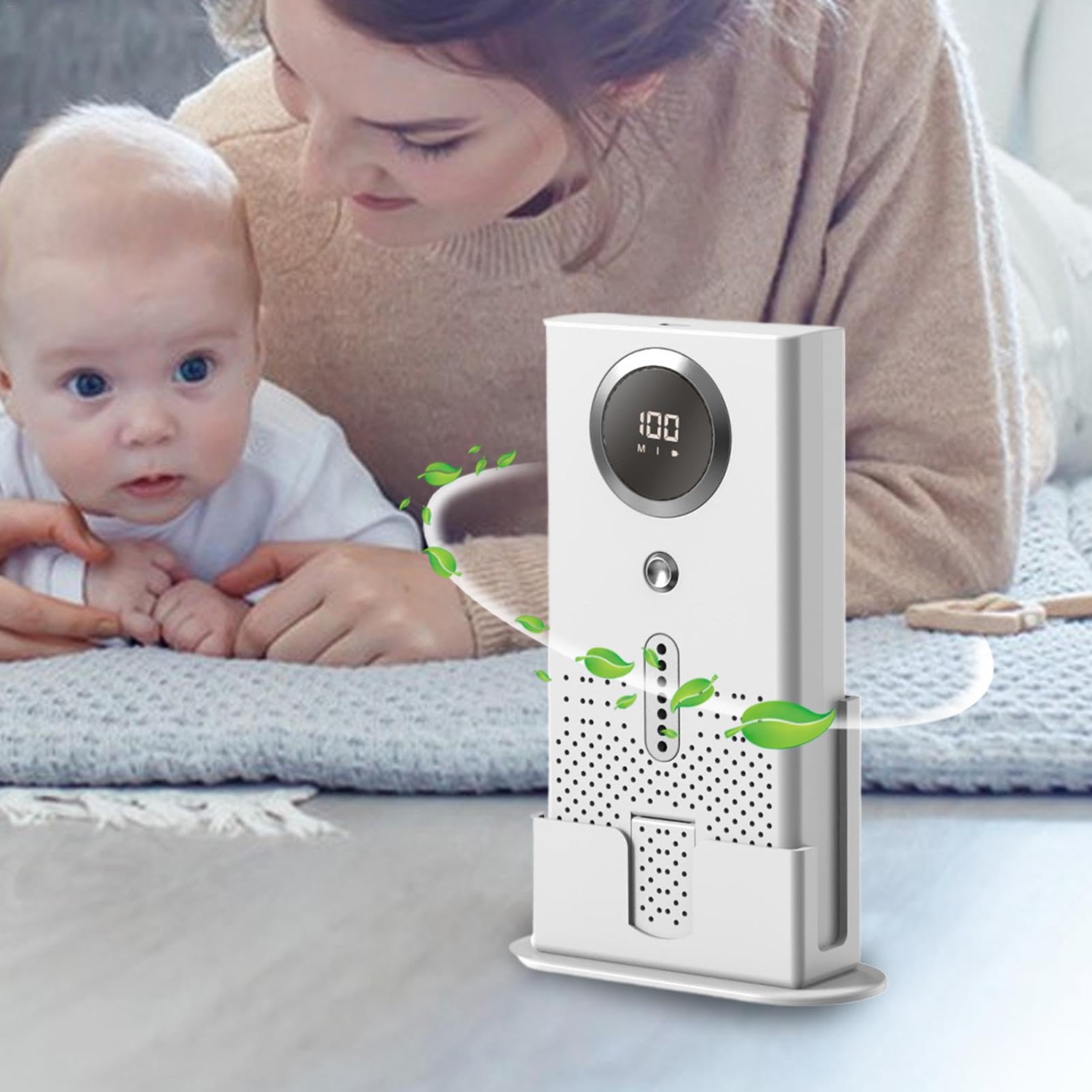 Air Purifier for Home Silent Air Purifiers Dust and Pet Hair Air Purifier