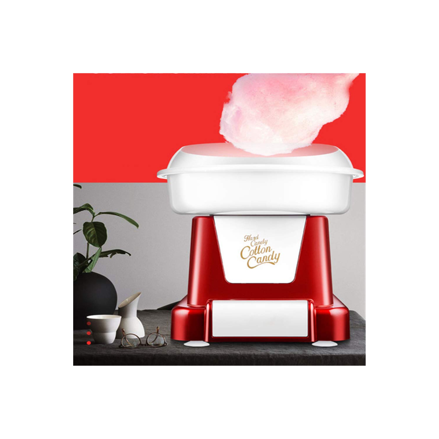 Cotton Candy Machine, Sugar-Free Cotton Candy Maker for Home Kitchen