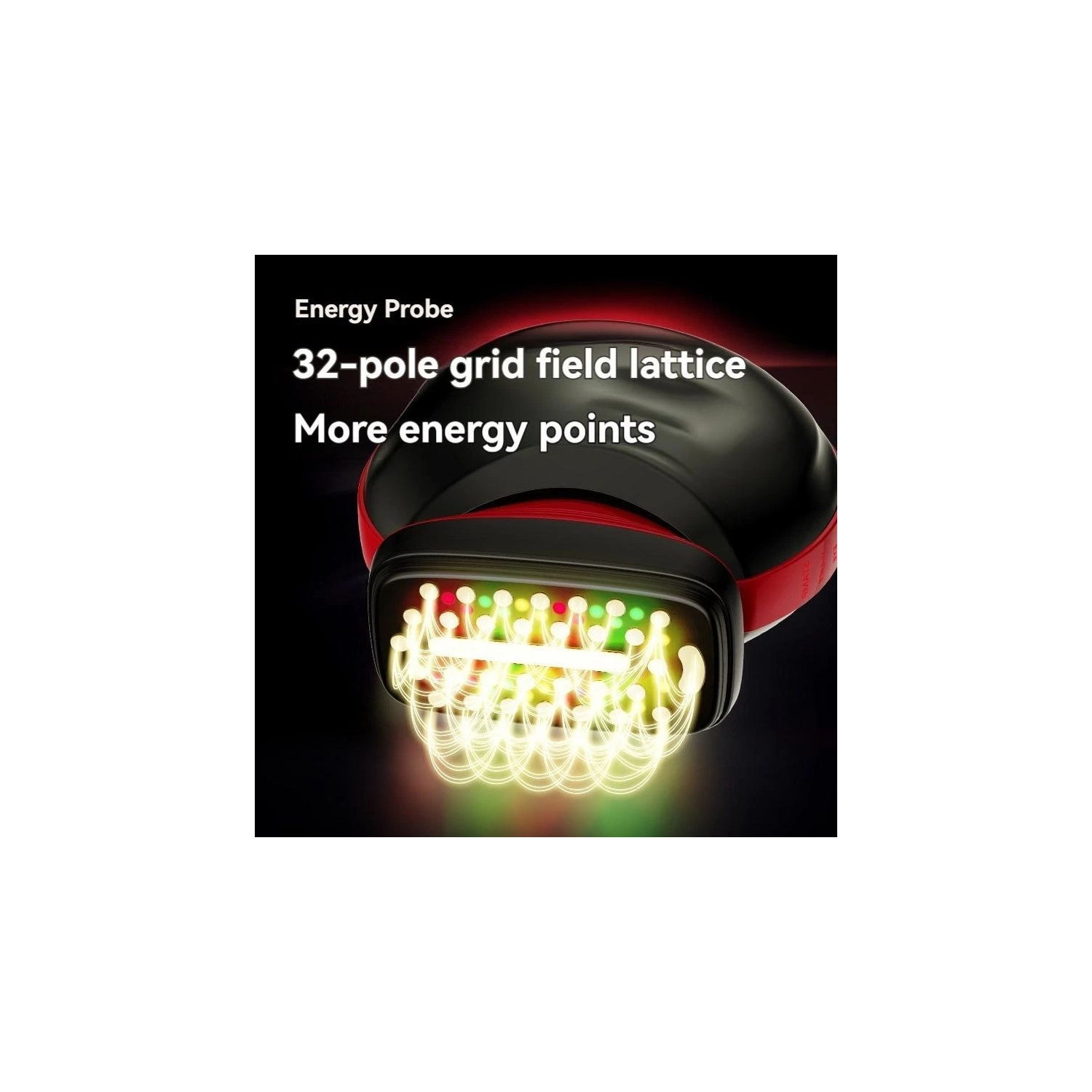 Appareil de massage facial Microcurrent&nbsp;: Luminothérapie 3-en-1 pour le visage, l'appareil de massage pour le visage, le salon de soins de la