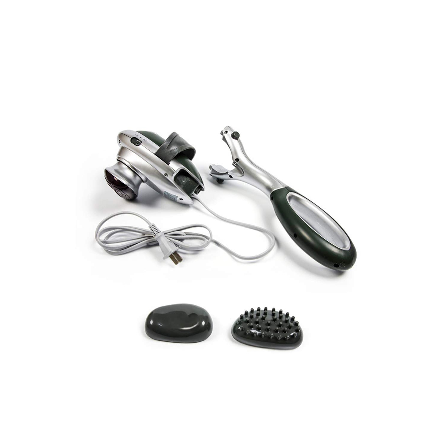 Appareil de massage 3-en-1 portatif à percussion pour tout le corps avec appareil de massage électrique à percussion arrière, tige chauffante