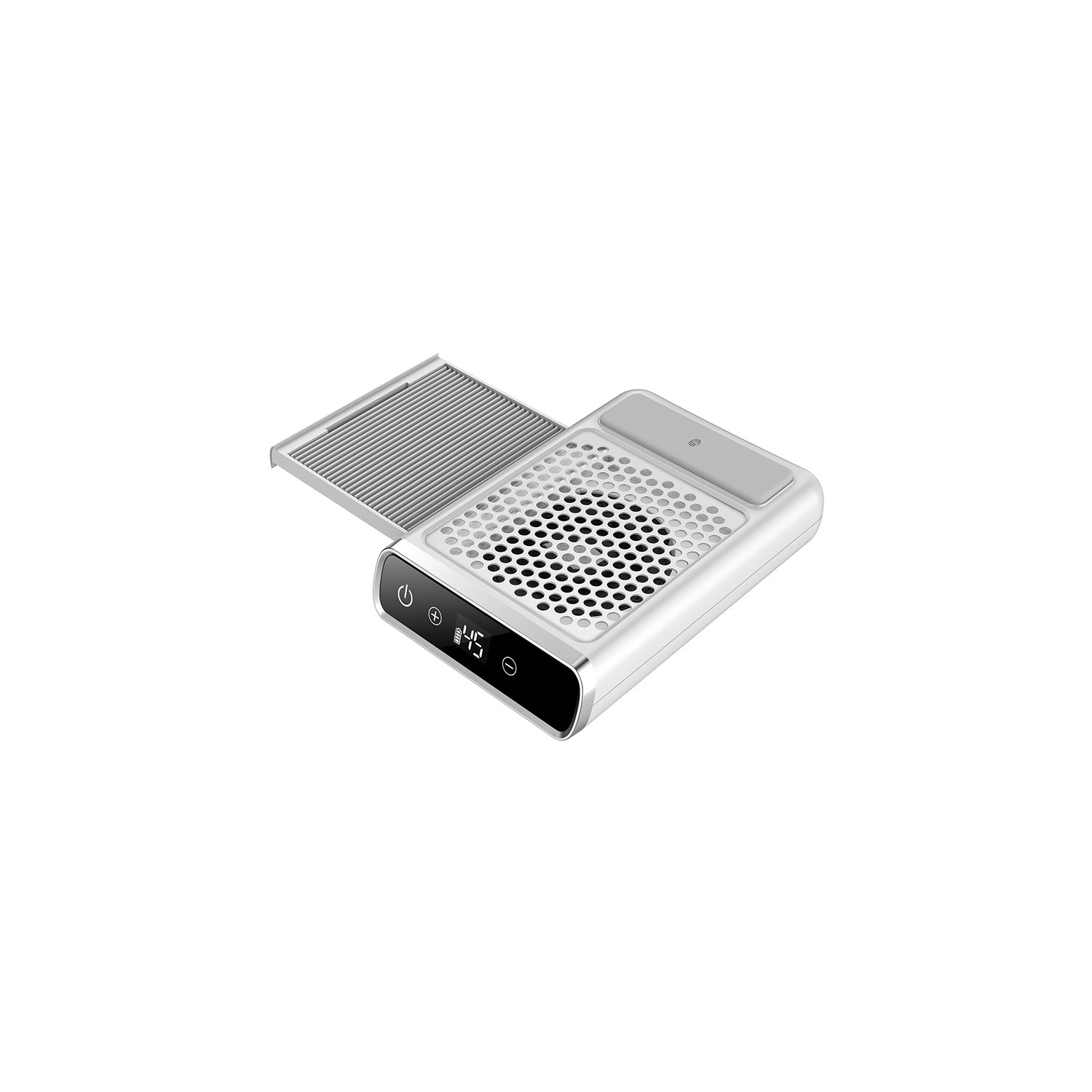 Collecteur de poussière de clous , puissant extracteur de poussière de ongles avec équipement de manucure de filtre réutilisable Vitesse réglable