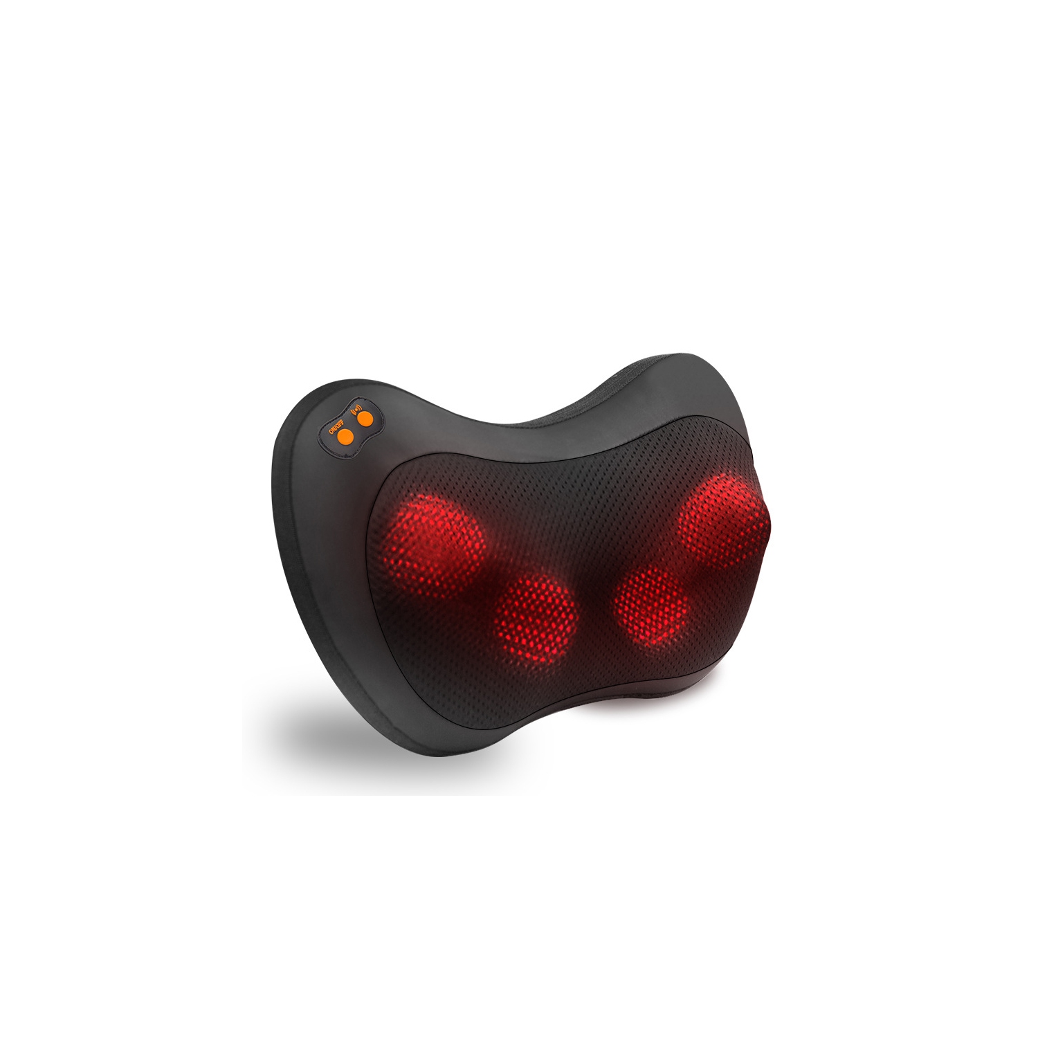 Appareil de massage pour le cou, coussin de massage shiatsu chauffant, masseur pour les tissus profonds aux épaules, au dos et aux jambes