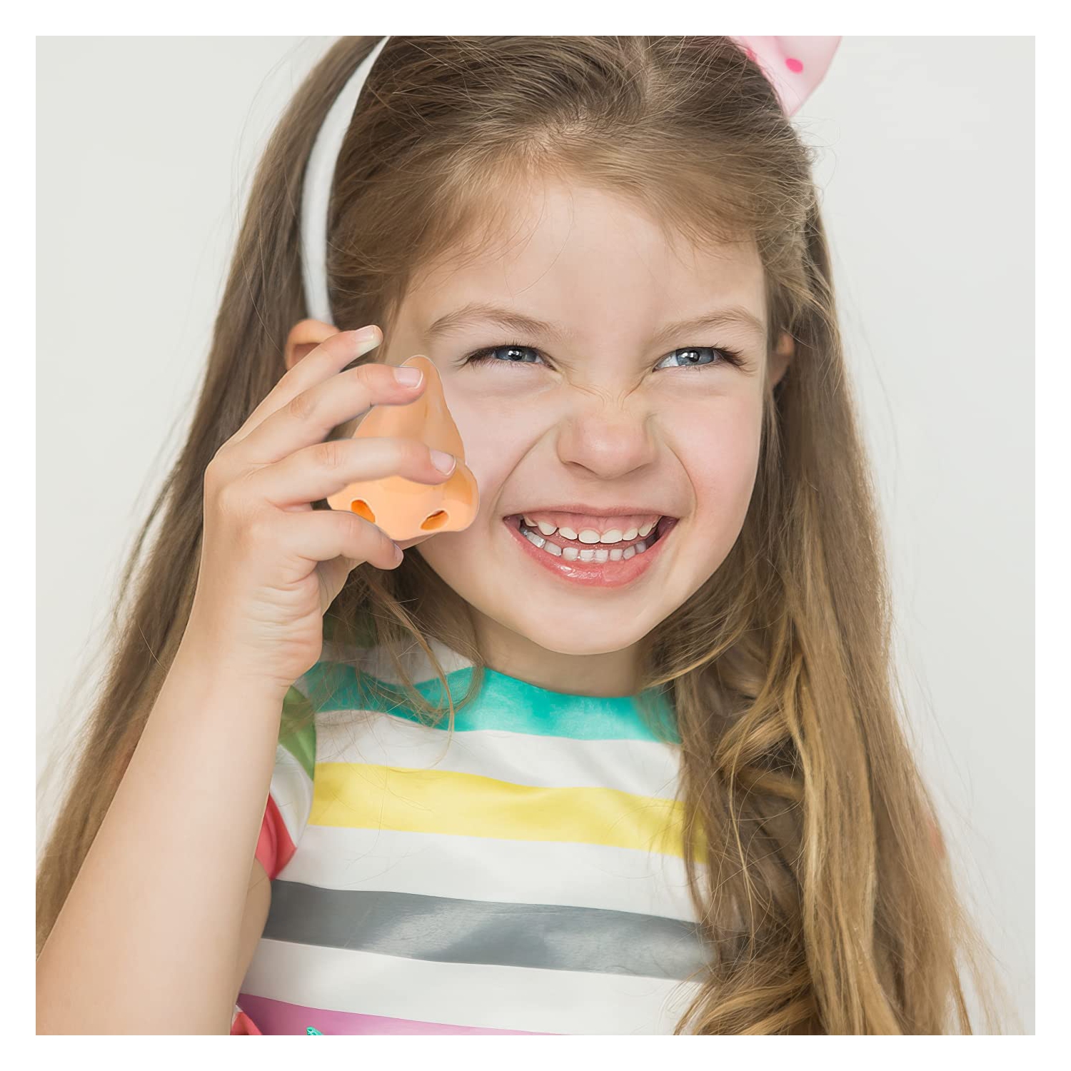 4-Pack Cute Nose Toys, Nose Tip Pencil Sharpeners, Cool School Supplies for Boys and Girls, Birthday Favors