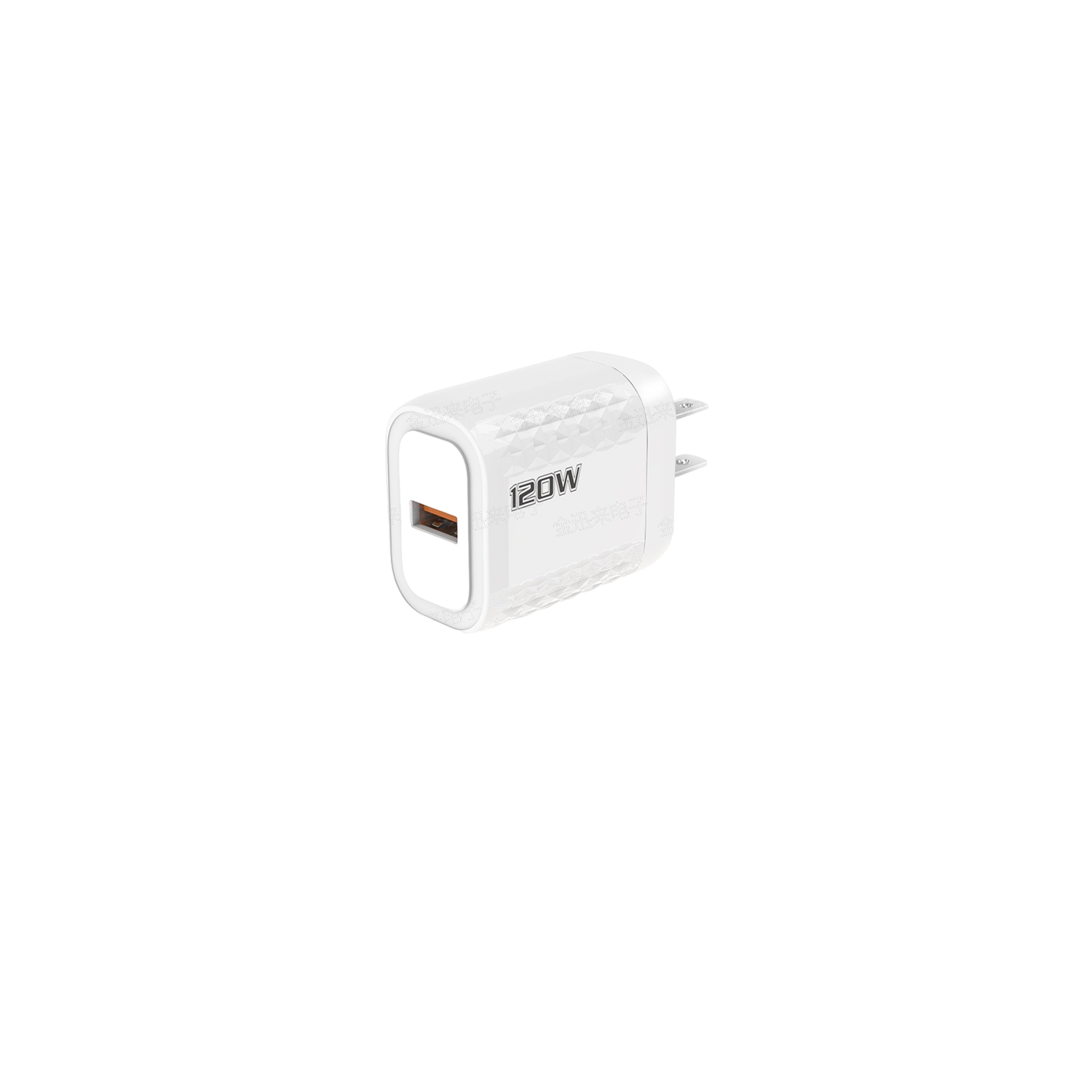 120W charger – universal 100-240V travel adapter | overheat protection | stylish and portable | single USB port