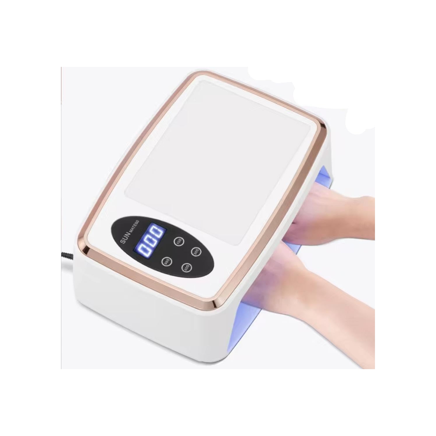 Nail lamp hand pillow light therapy lamp double-hand nail art baking lamp uv curing lamp high power 380W