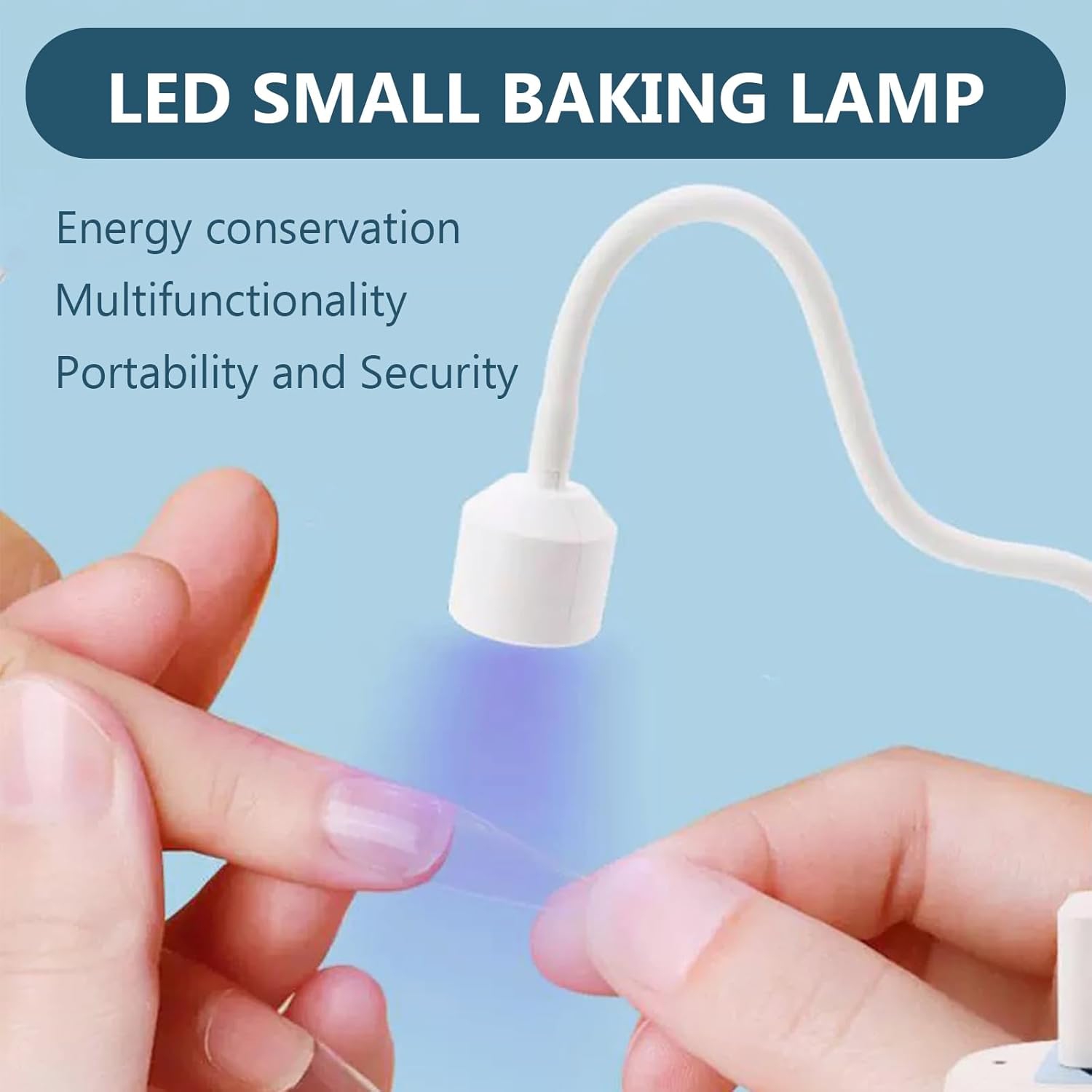 Mini USB nail lamp 6W single finger nail light therapy lamp nail lamp led small portable nail baking lamp