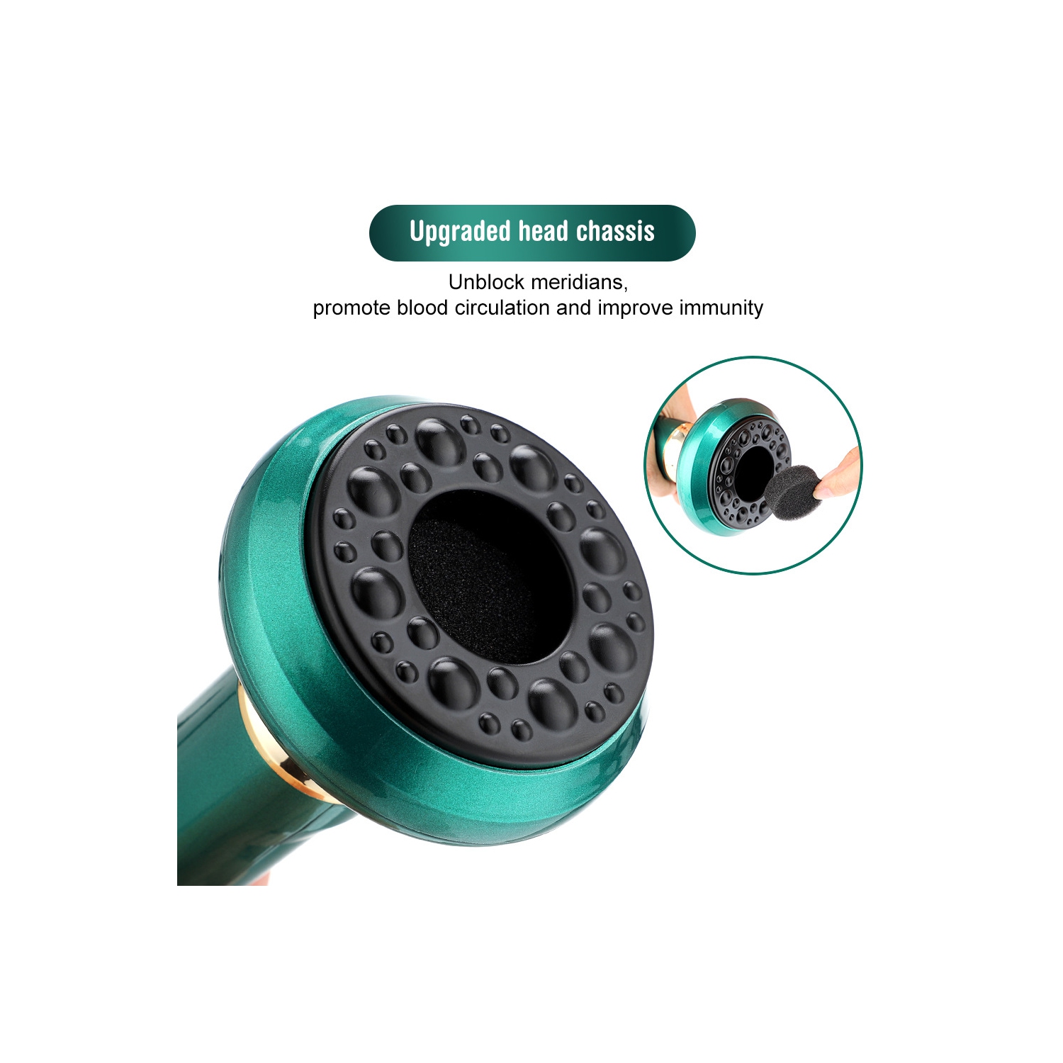 Electric Cupping Device Heating Physiotherapy Scraping Device Home Massager Dredging Meridians Gua Sha Device