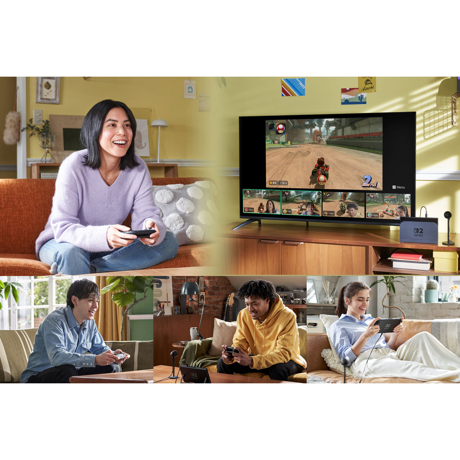 Caméra USB-C pour Nintendo Switch 2