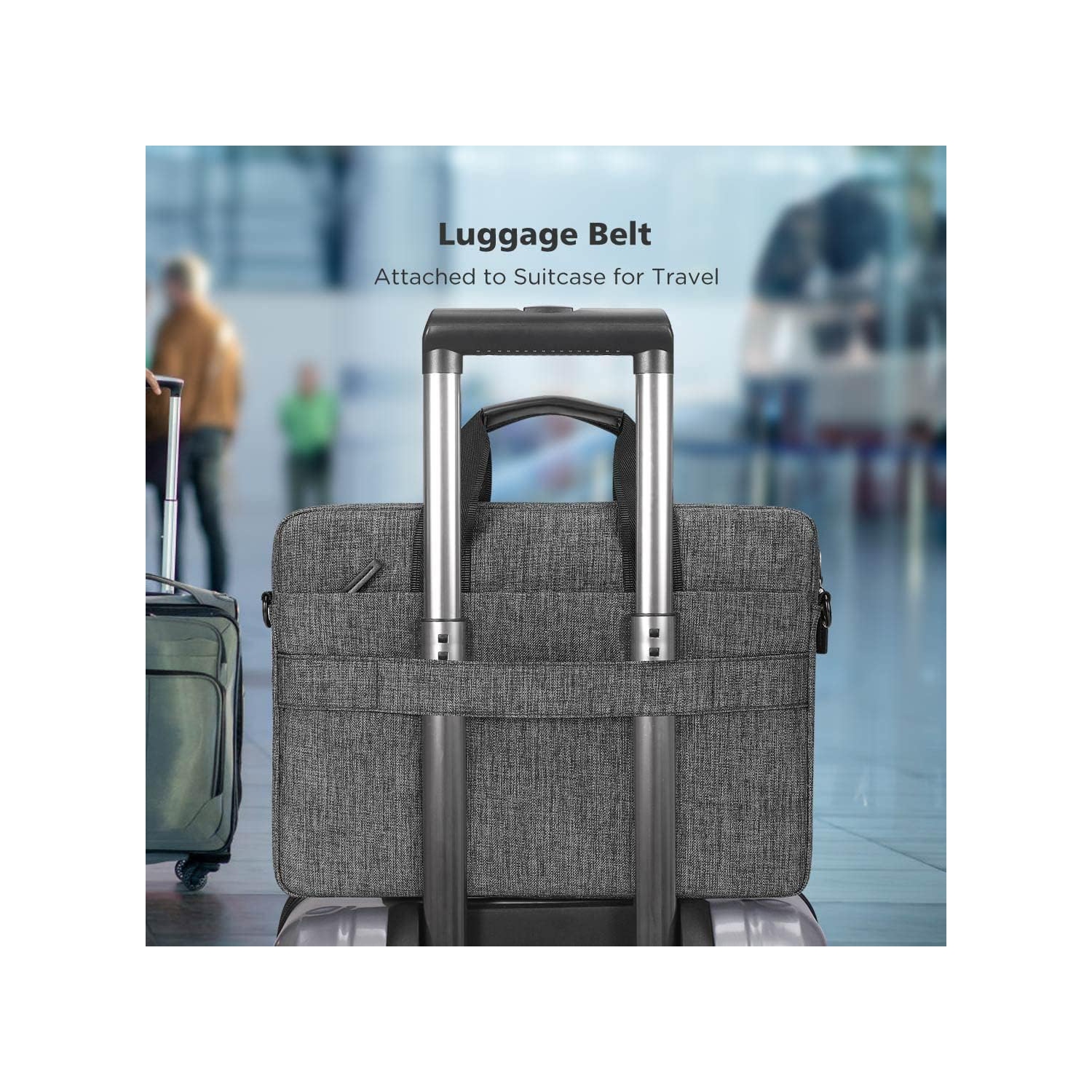 Laptop Bag Case 15.6 Inch Shoulder Sleeve Briefcase For 16" MacBook Pro M1 M2 MAX/Dell XPS 15/HP Envy x360