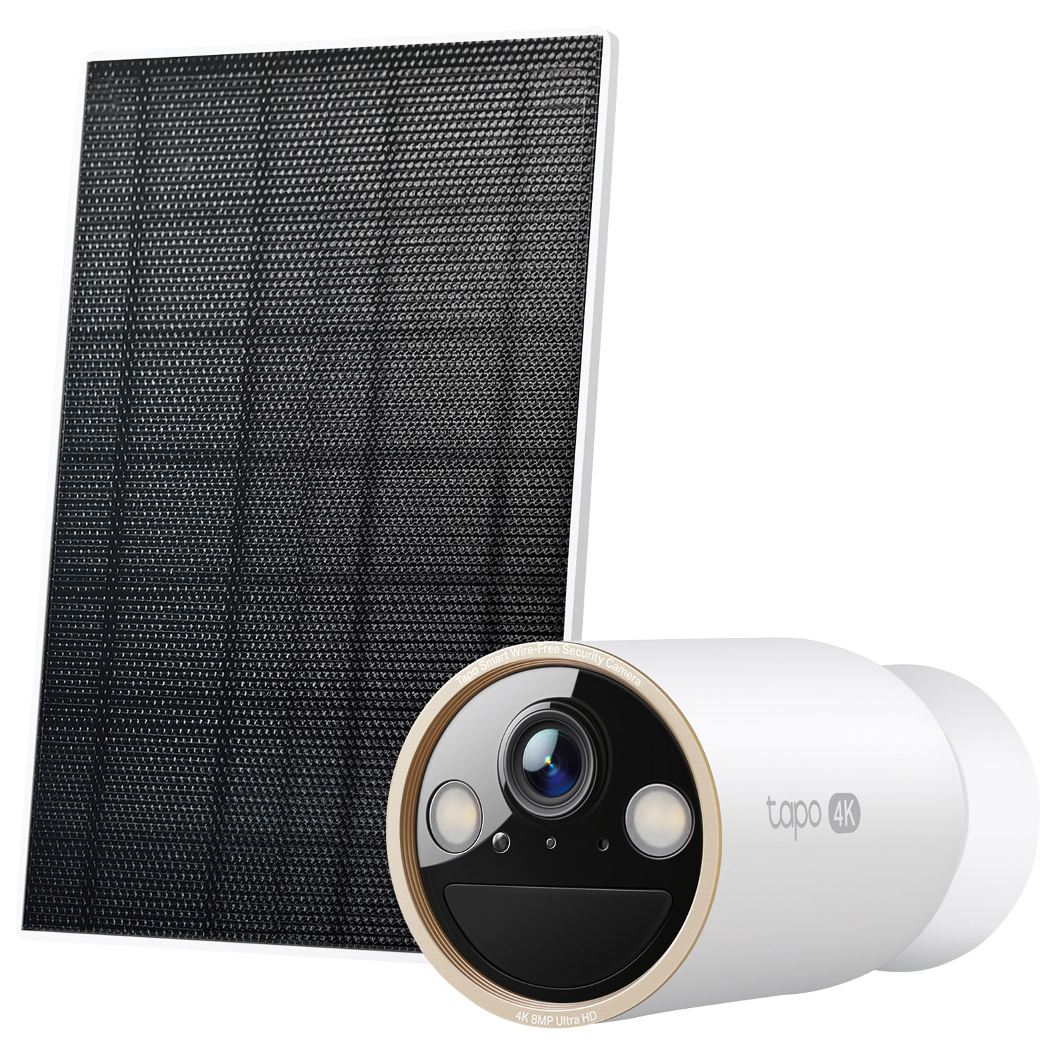 Caméra IP d'intérieur et d'extérieur sans fil à énergie solaire Ultra HD 4K Tapo C460 de TP-Link