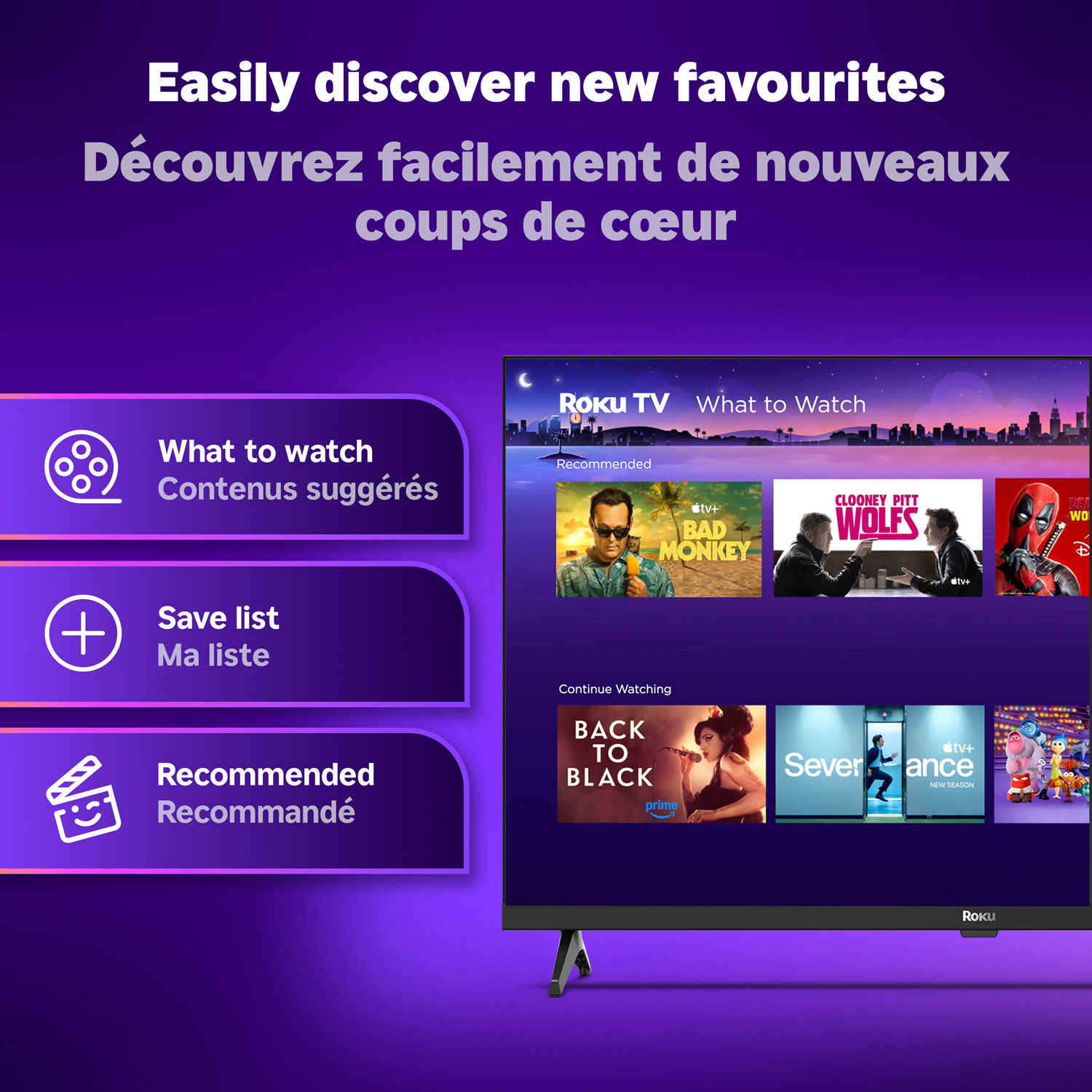Téléviseur intelligent Roku DEL HD 720p Série Select de 32 po de Roku - 2025 - Exclusivité Best Buy
