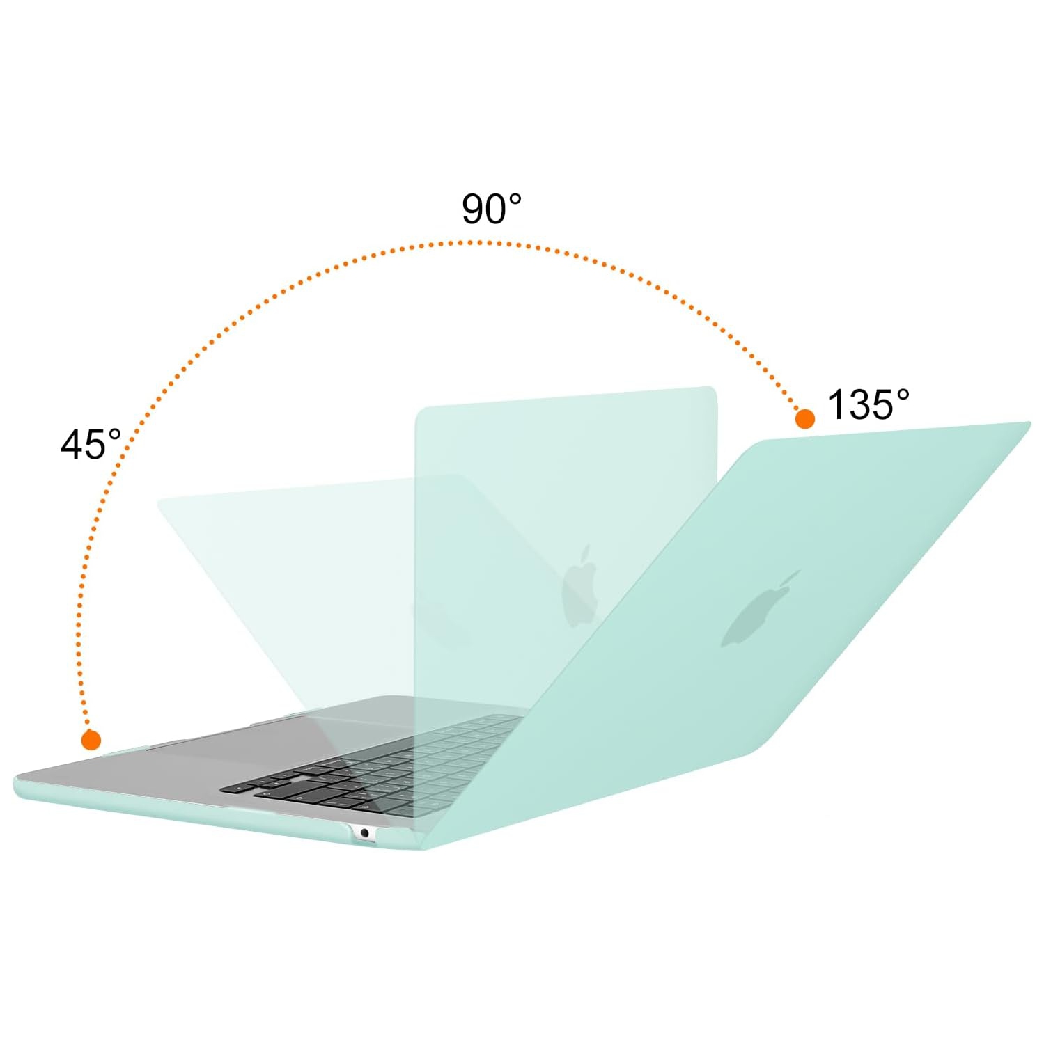 Compatible with MacBook Air 15 inch Case 2023 2024 Release M3 A3114 M2 A2941 with Liquid Retina Display&Touch