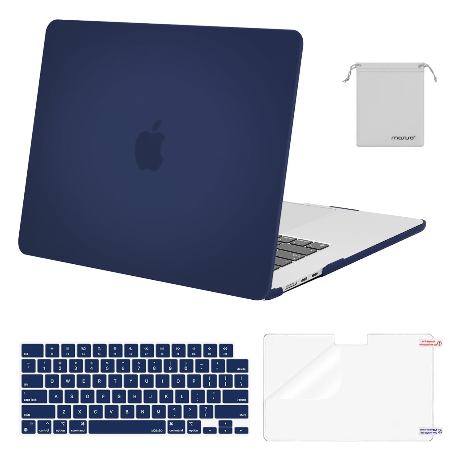 Compatible with MacBook Air 15 inch Case 2023 2024 Release M3 A3114 M2 A2941 with Liquid Retina Display&Touch