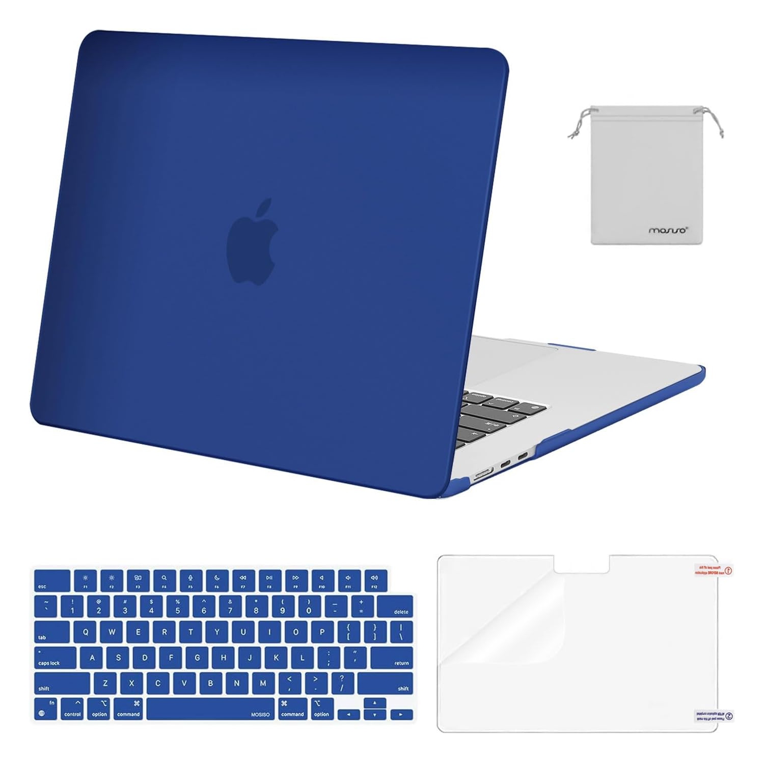 Compatible avec l'étui pour MacBook Air 15&nbsp;po 2023 2024 M3 A3114 M2 A2941 avec écran Retina liquide et écran tactile