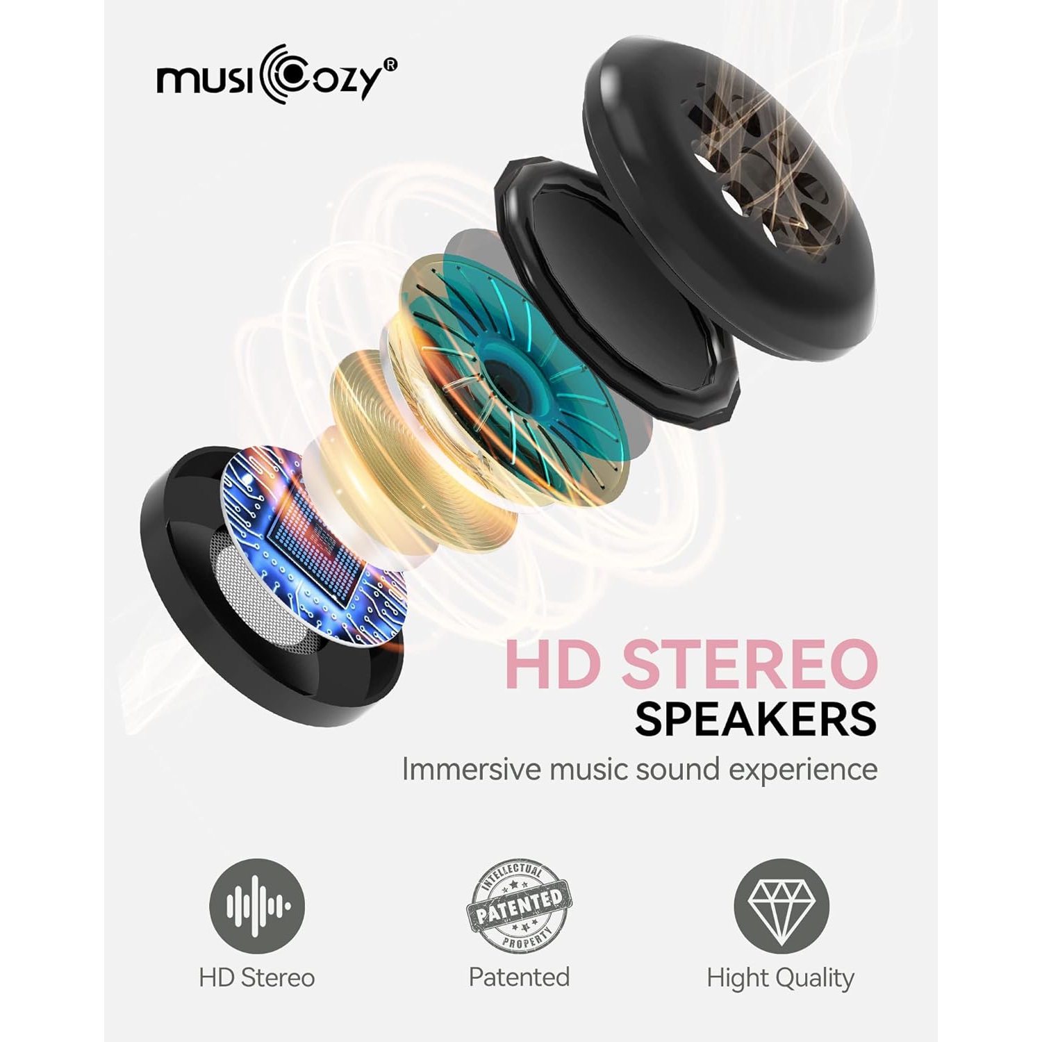 Sleep Headphones 3D Bluetooth Sleep Mask, Wireless Sleeping Headphones Music Earbud Eye Mask for Side Sleepers