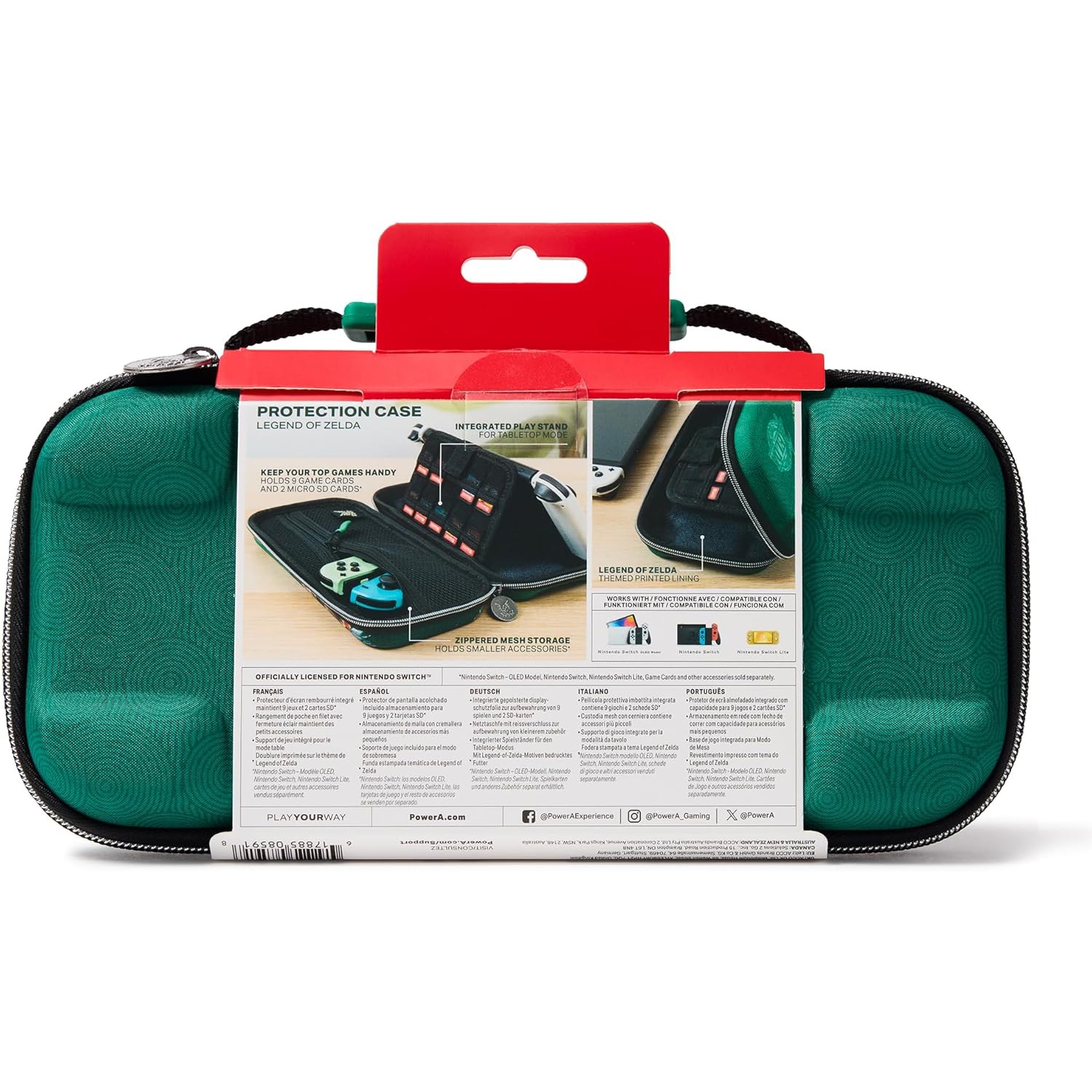 Étui de protection PowerA pour Nintendo Switch - modèle OLED, Nintendo Switch, Nintendo Switch Lite - lien archaïque