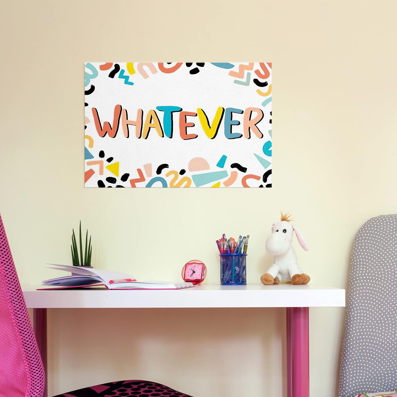 Art mural motivant Quates – Affiche inspirante 12x18 po – Imprimée sur du papier de qualité