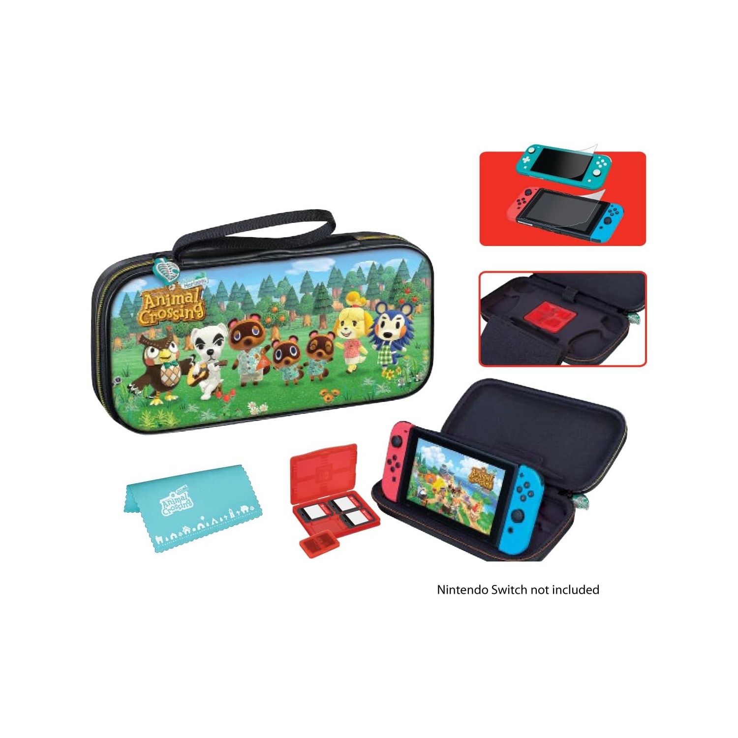 Nintendo Switch Game Traveler Case Bundle - Animal Crossing