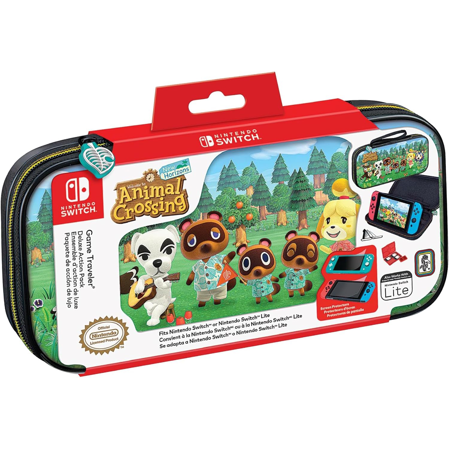 Nintendo Switch Game Traveler Case Bundle - Animal Crossing