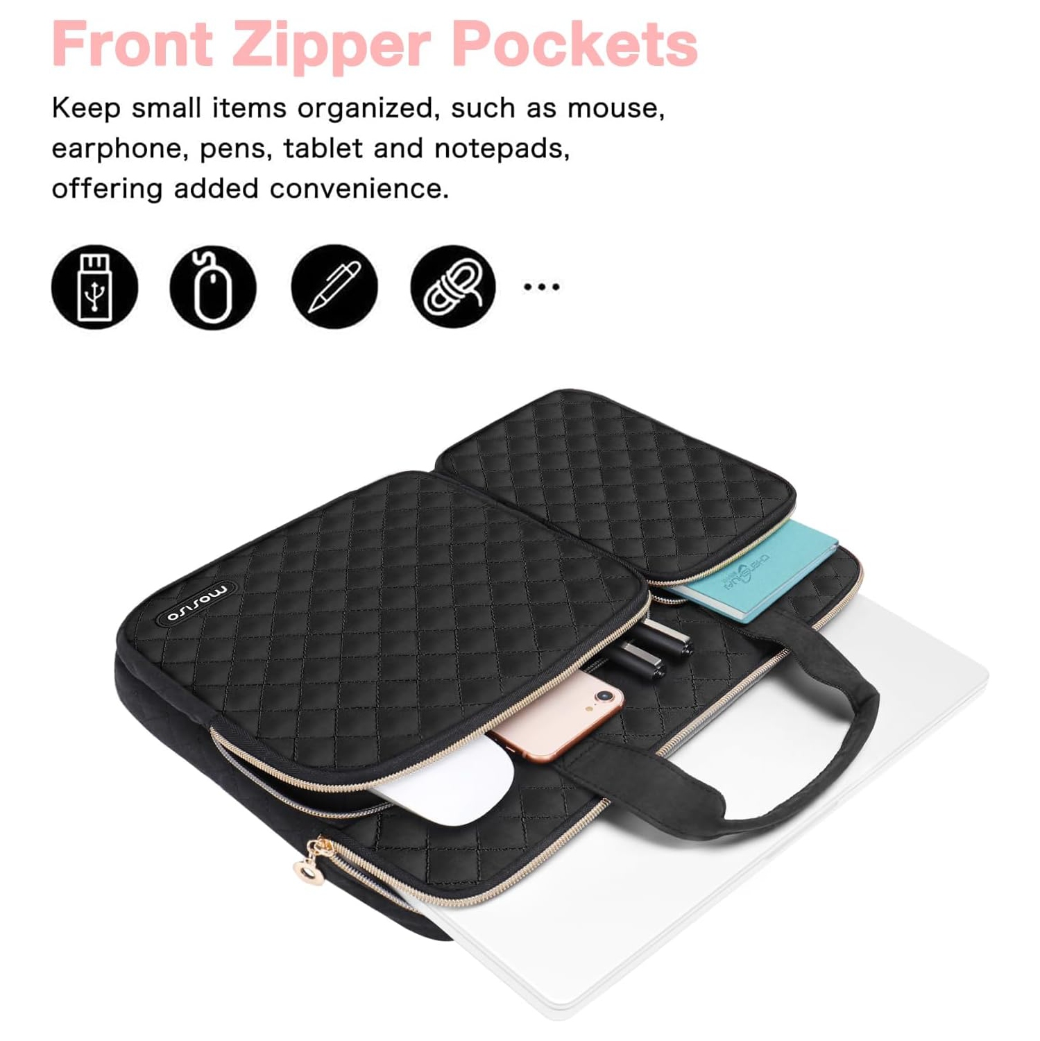 360 Protective Laptop Sleeve Compatible with MacBook Air/Pro,13-13.3 inch Notebook,Compatible with MacBook Pro