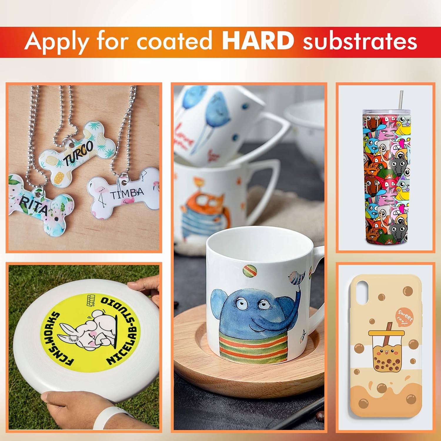 Papier de sublimation 170 feuilles 8,5x11&nbsp;po 105&nbsp;gsm, Appliquer pour personnaliser le gobelet, T-shirts de couleur claire