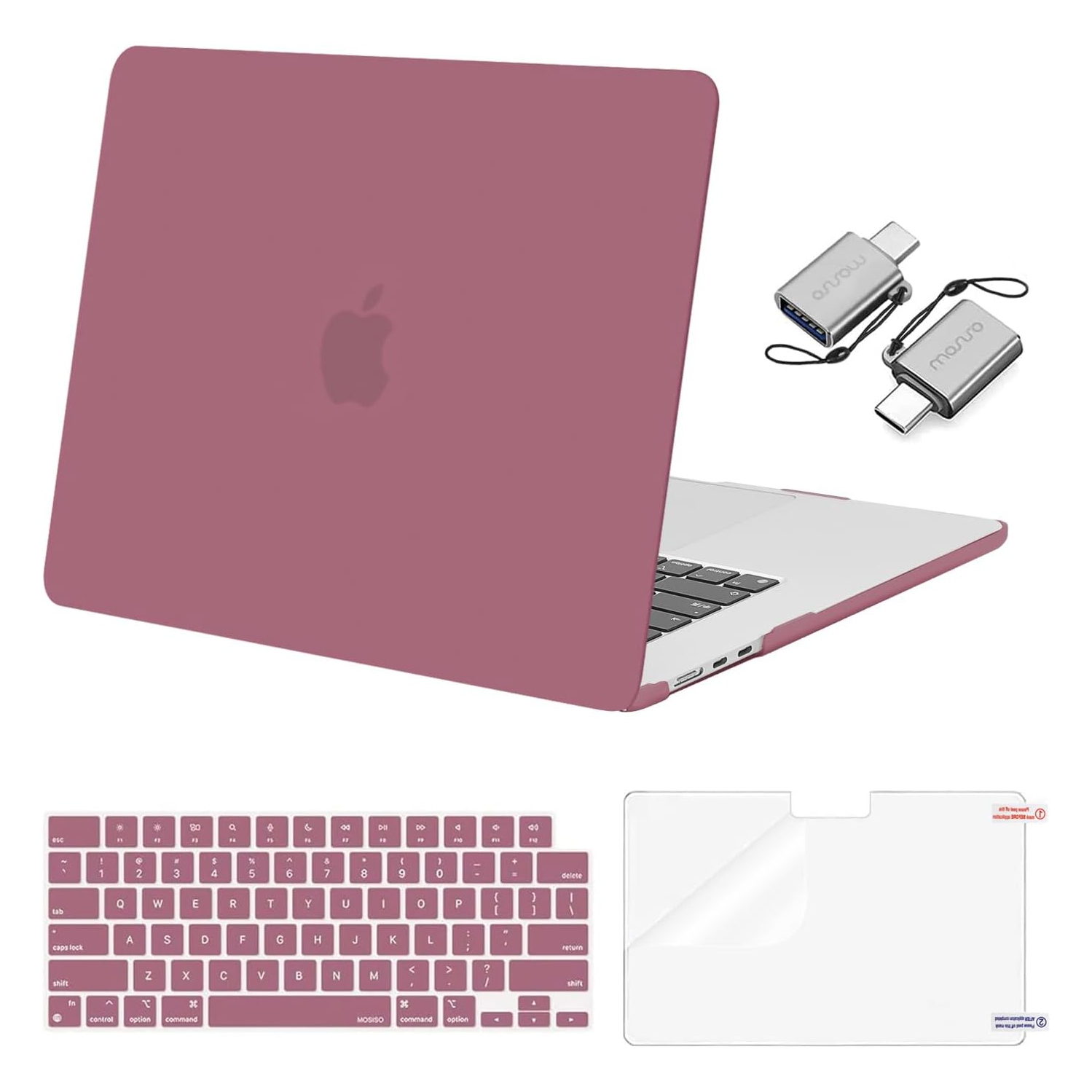 Compatible with MacBook Air 15 inch Case 2023 2024 Release M3 A3114 M2 A2941 Liquid Retina Display Touch ID,