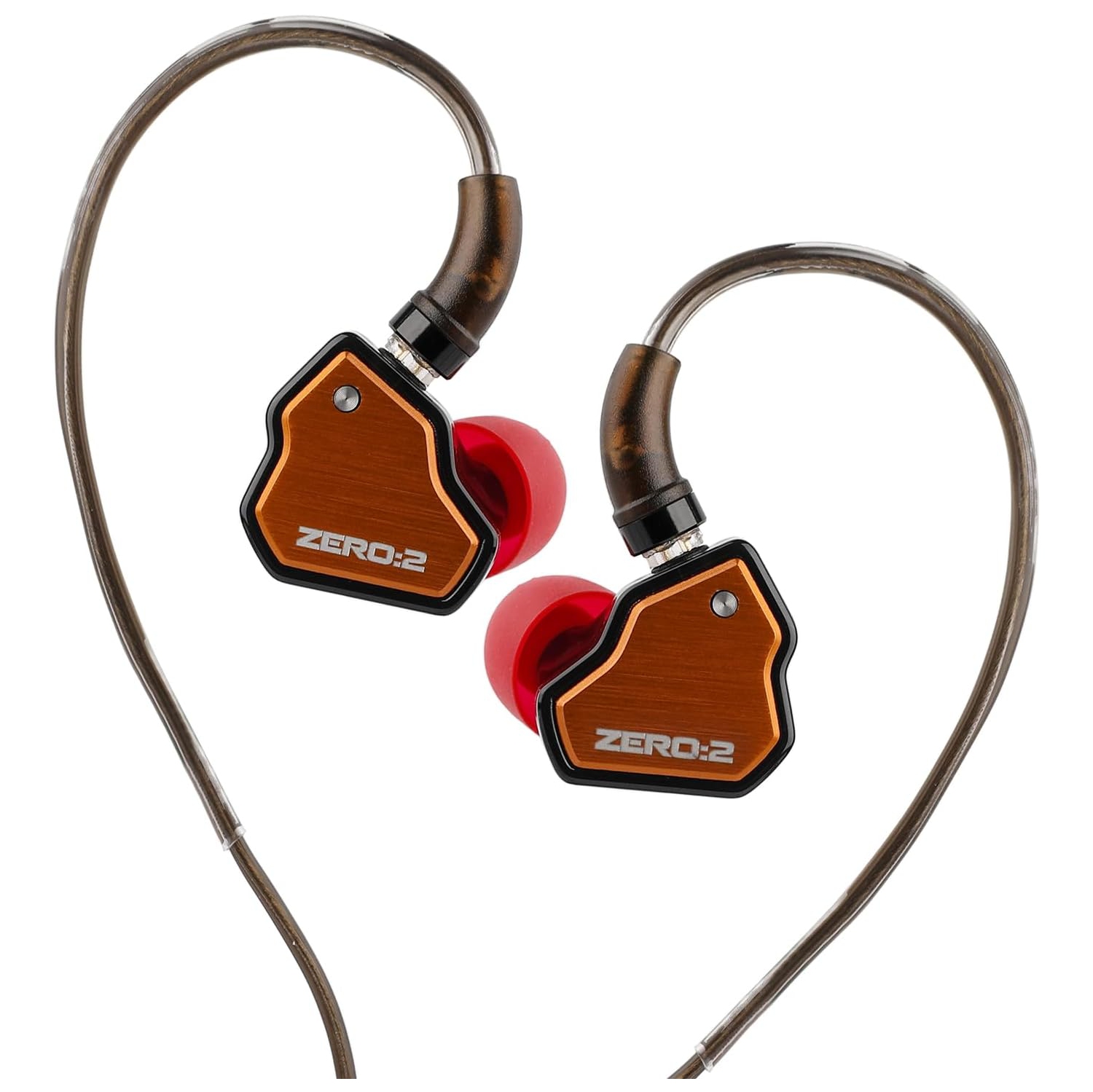 Moniteur intra-auriculaire 7&nbsp;Hz x Crinacle Zero:2, transducteur dynamique 10&nbsp;mm mis à jour, écouteurs bouton avec fil, écouteurs boutons de