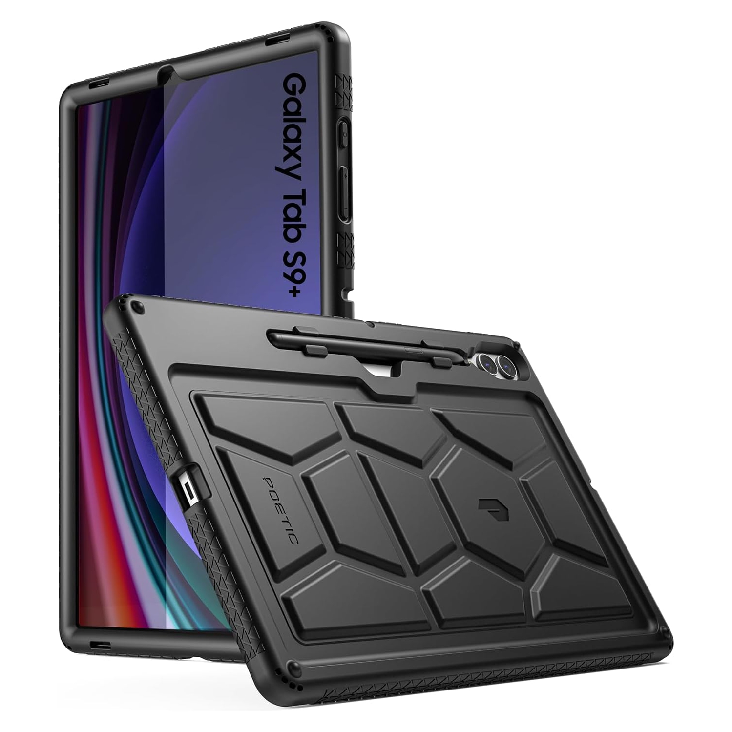 Étui TurtleSkin pour Samsung Galaxy Tab S9 Plus 12.4&nbsp;po avec support S Pen, robuste