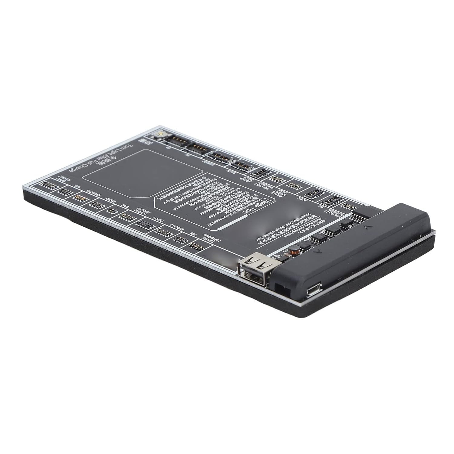 Testeur de batterie de téléphone mobile Carte d'activation de batterie Identification automatique Tension d'affichage de courant Test de batterie