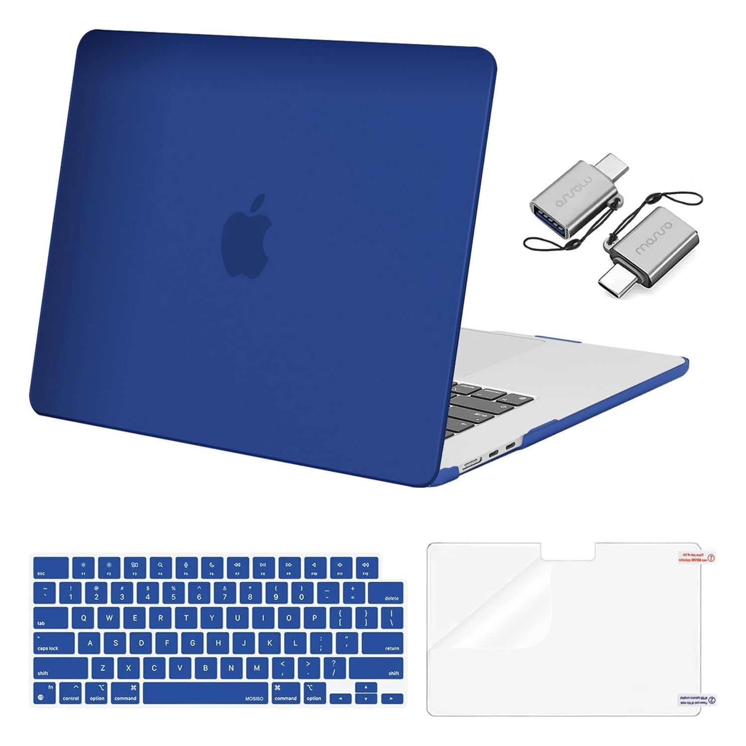 Compatible avec l'étui pour MacBook Air 15&nbsp;po, version 2023 2024 M3 A3114 M2 A2941, Touch ID, écran Retina liquide