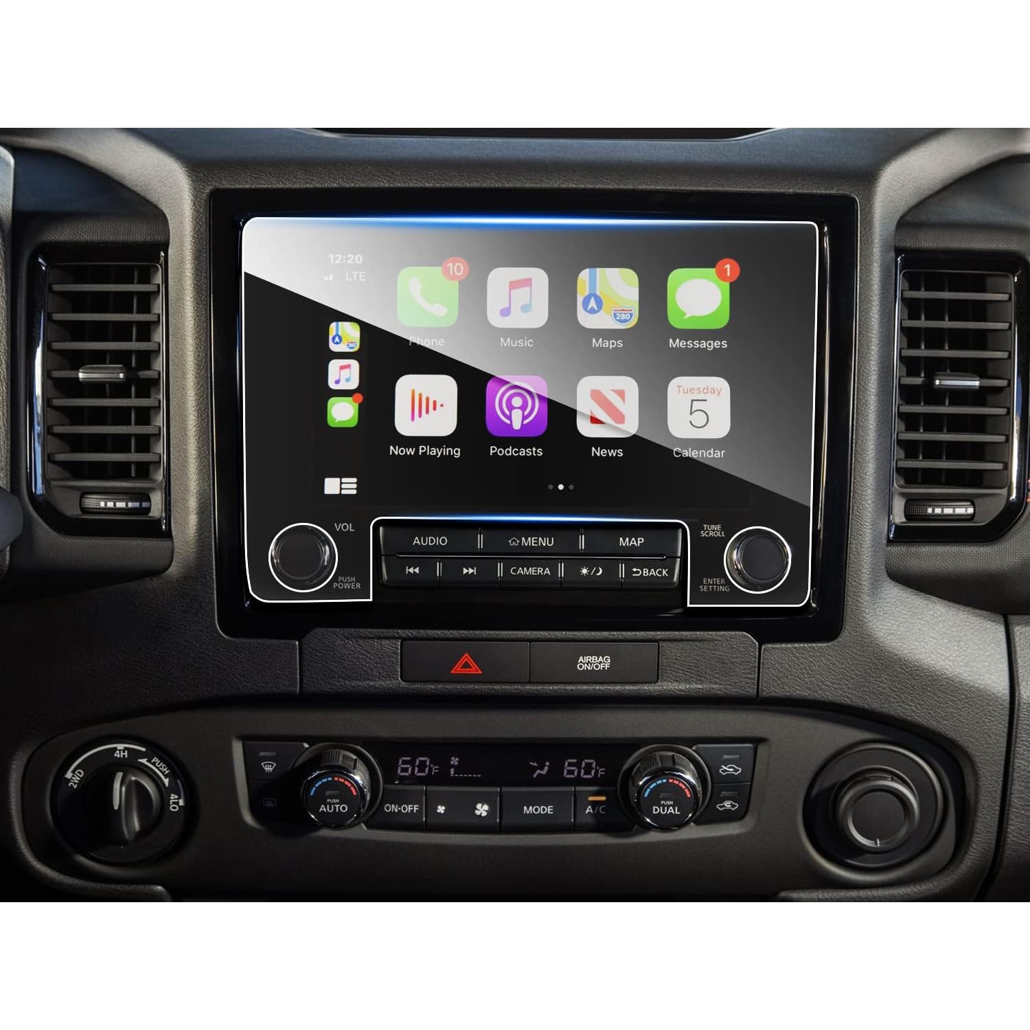 2023 2024 Frontier Screen Protector for 2022 2023 2024 Nissan Frontier Screen Protector, Fit for 2022-2024