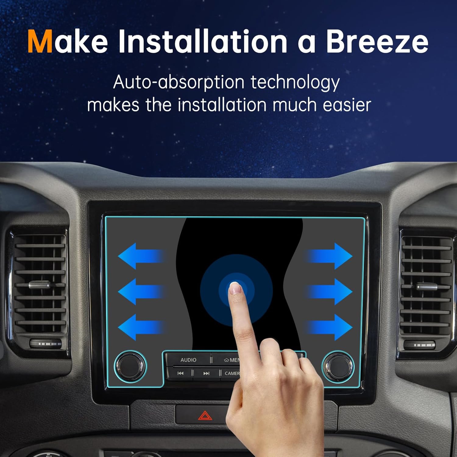 2023 2024 Frontier Screen Protector for 2022 2023 2024 Nissan Frontier Screen Protector, Fit for 2022-2024