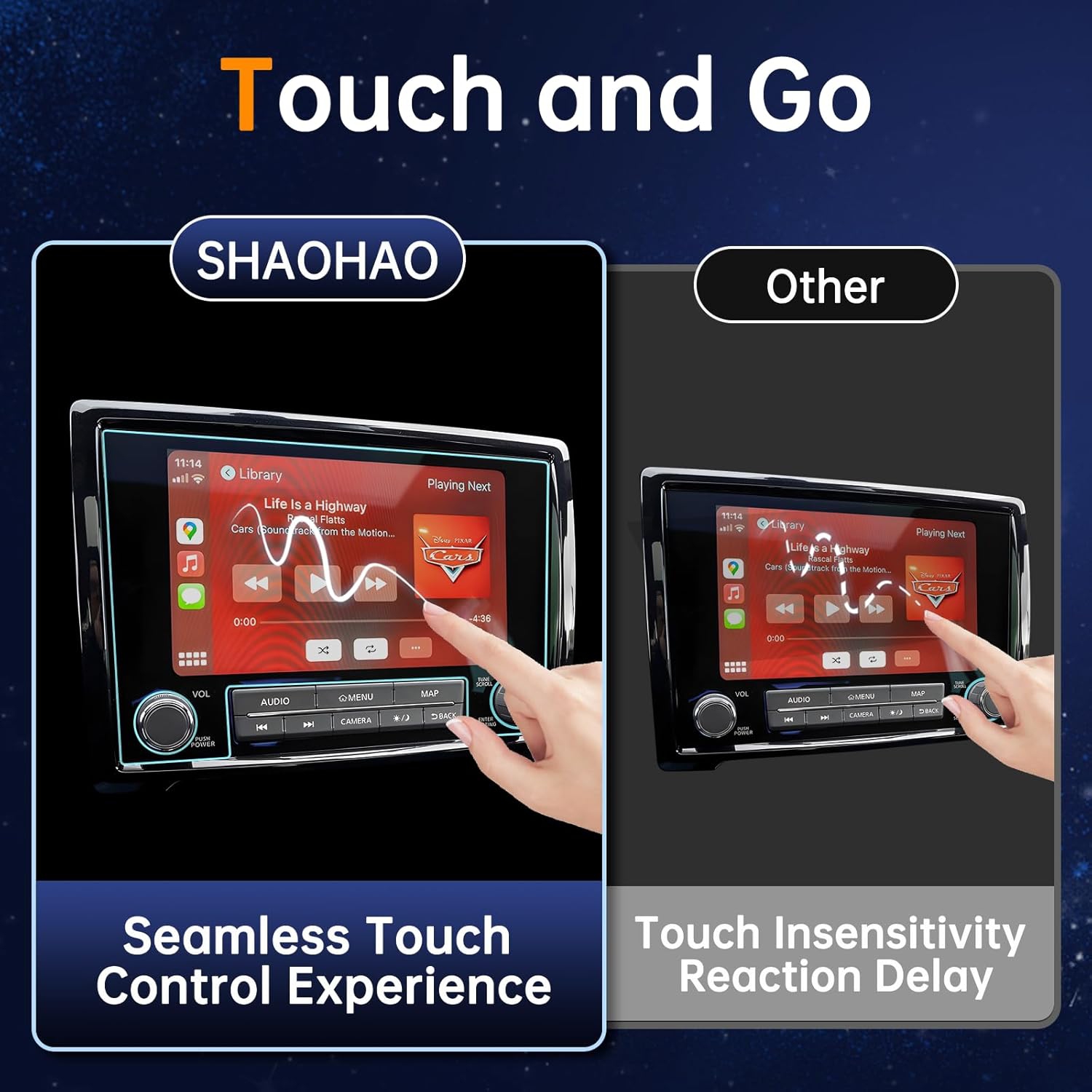 2023 2024 Frontier Screen Protector for 2022 2023 2024 Nissan Frontier Screen Protector, Fit for 2022-2024