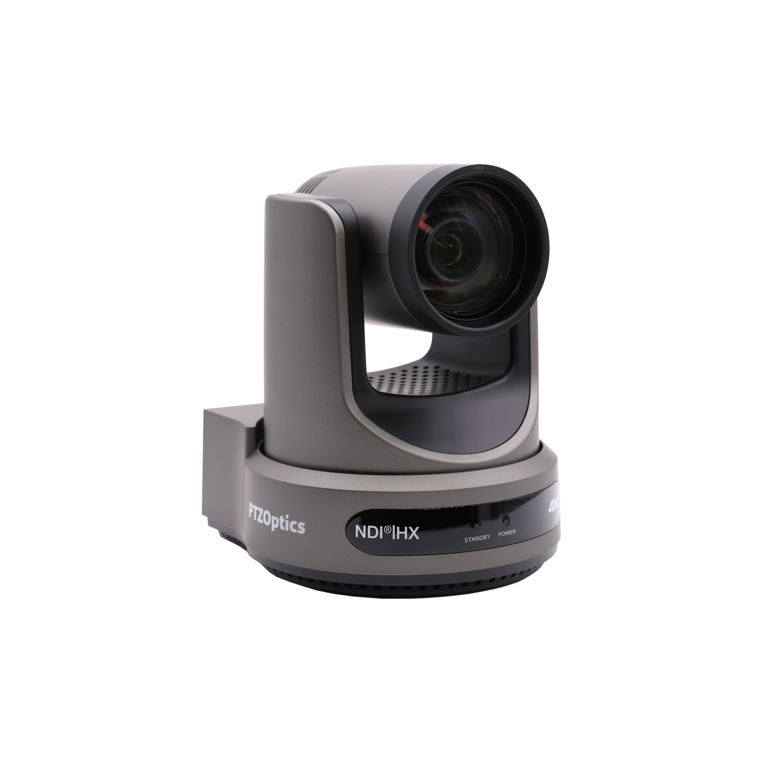 Caméra IP 4KUHD intérieure avec fil Move de PTZOptics - Gris