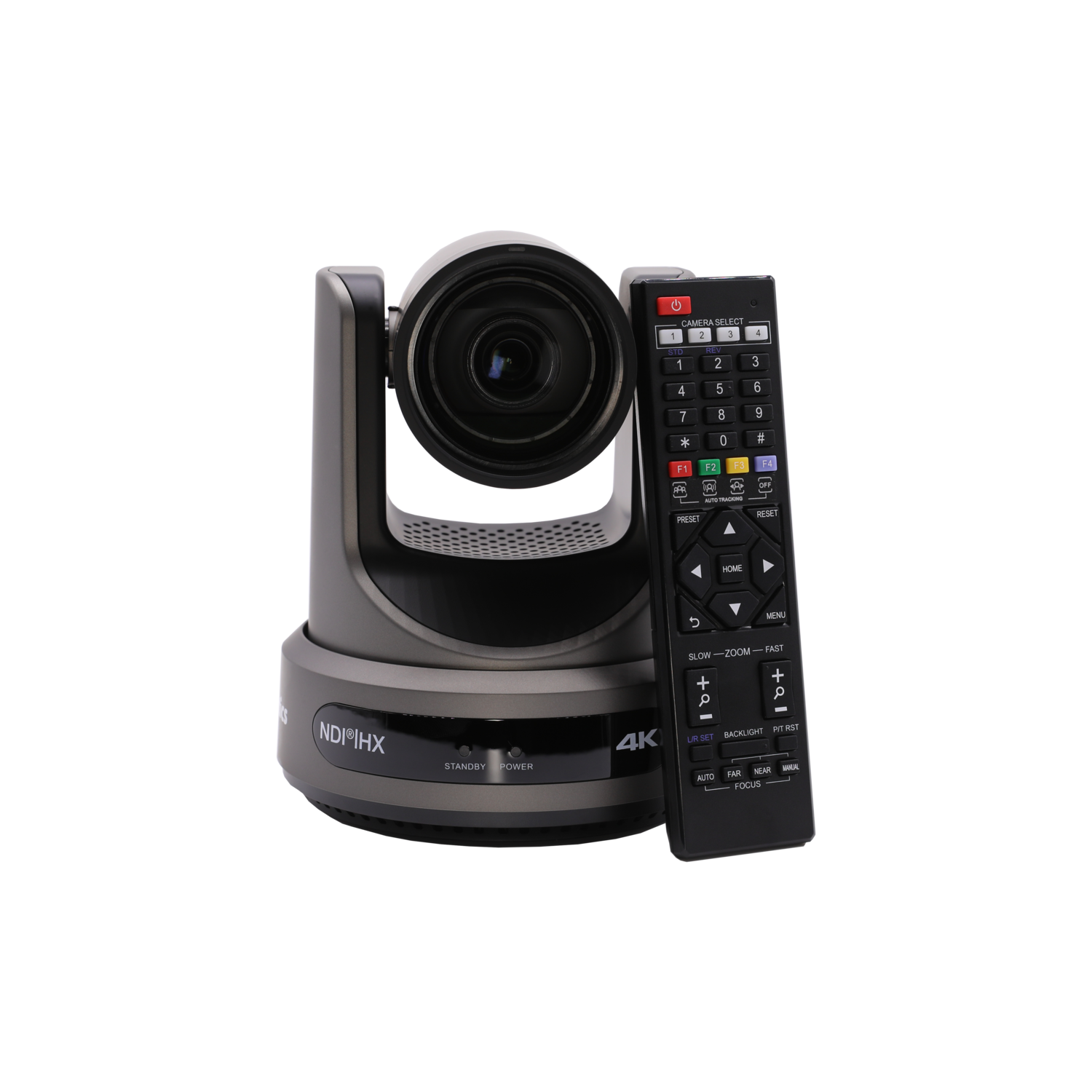 Caméra IP 4KUHD intérieure avec fil Move de PTZOptics - Gris