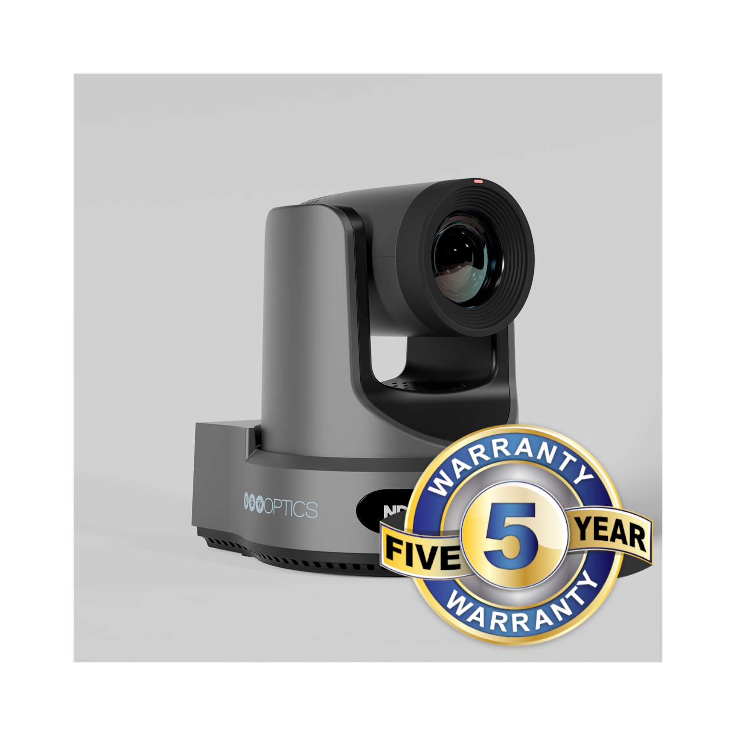 PTZOptics Move Wired Indoor 4KUHD IP Camera - Gray