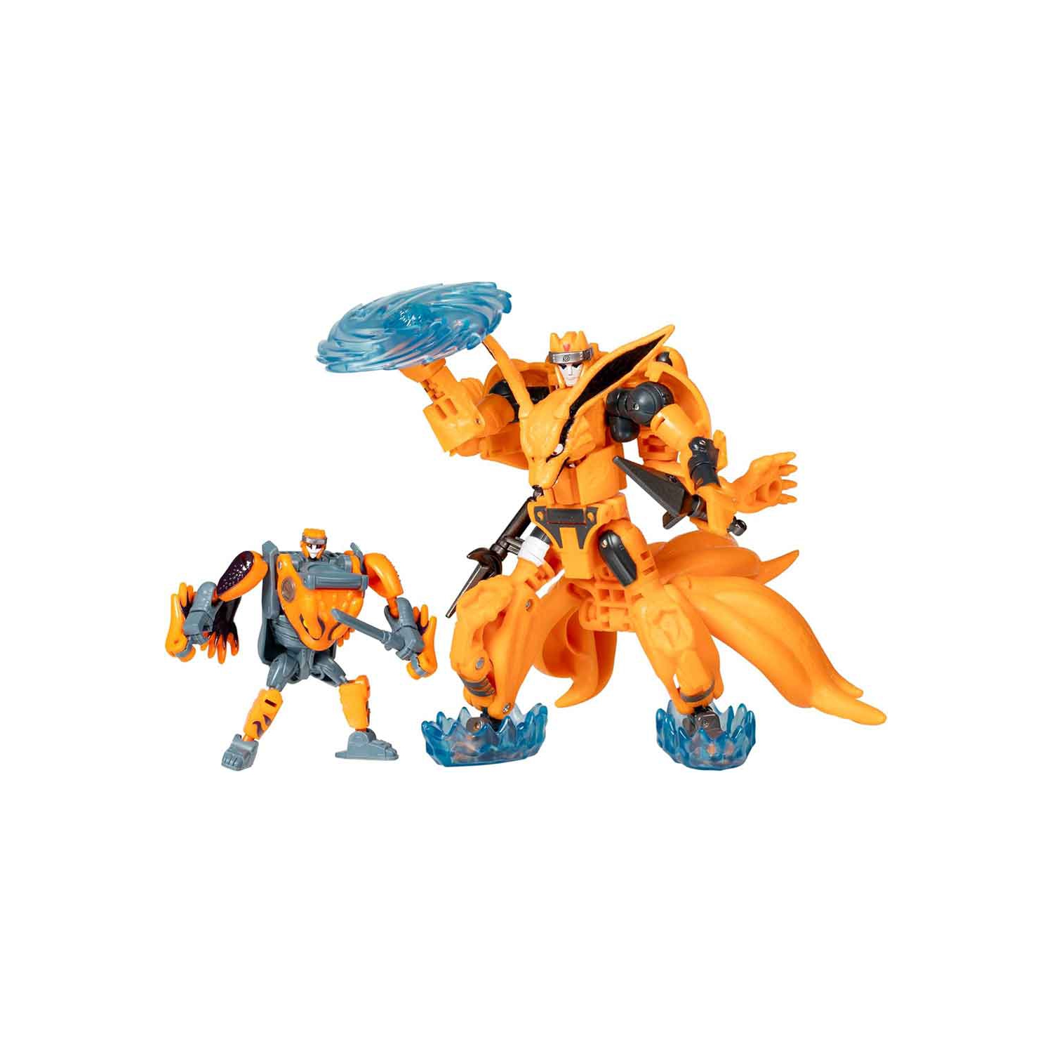 Transformers Collaborative Naruto Shippuden 6 Inch Action Figure - Kurama & Gamakichi