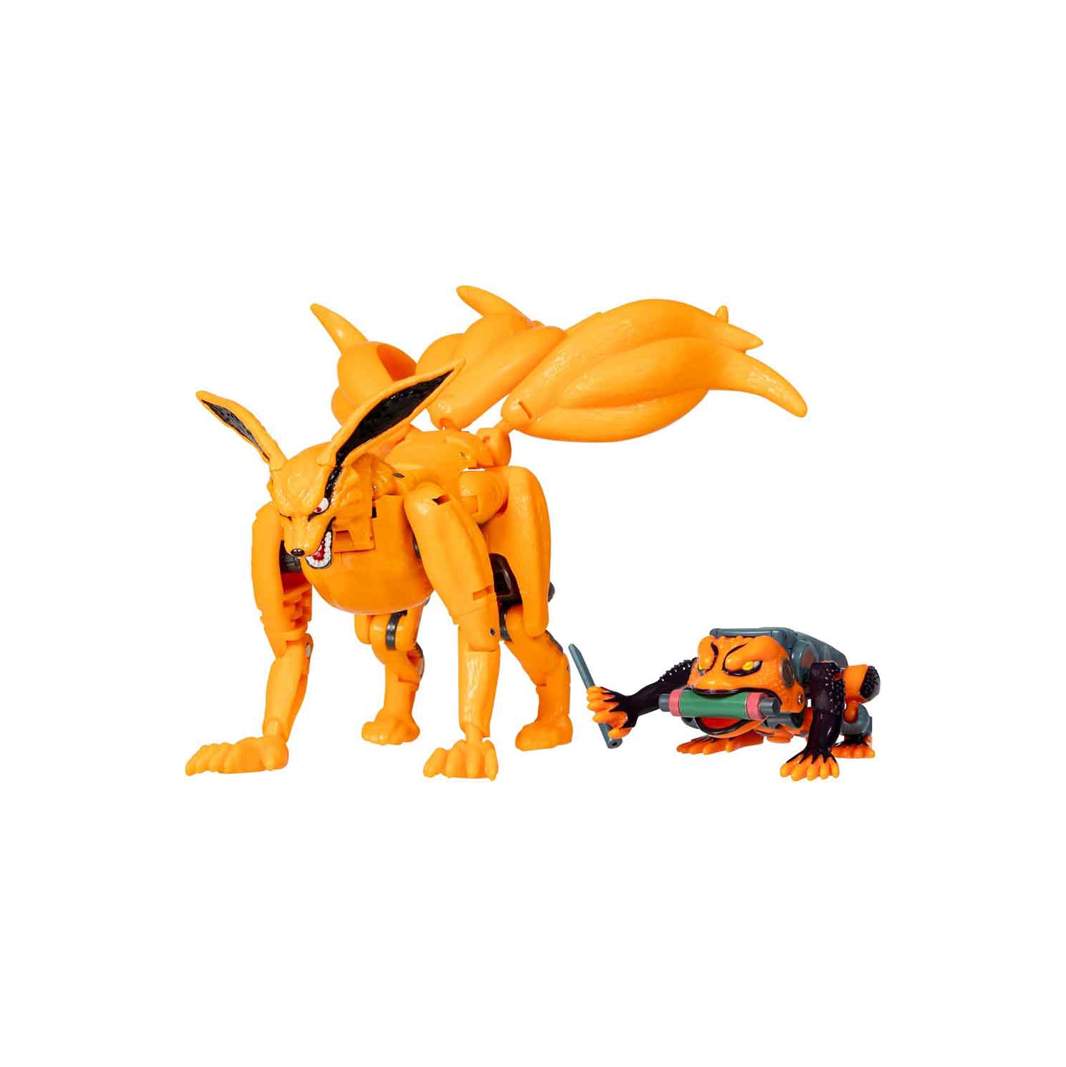 Transformers Collaborative Naruto Shippuden 6 Inch Action Figure - Kurama & Gamakichi