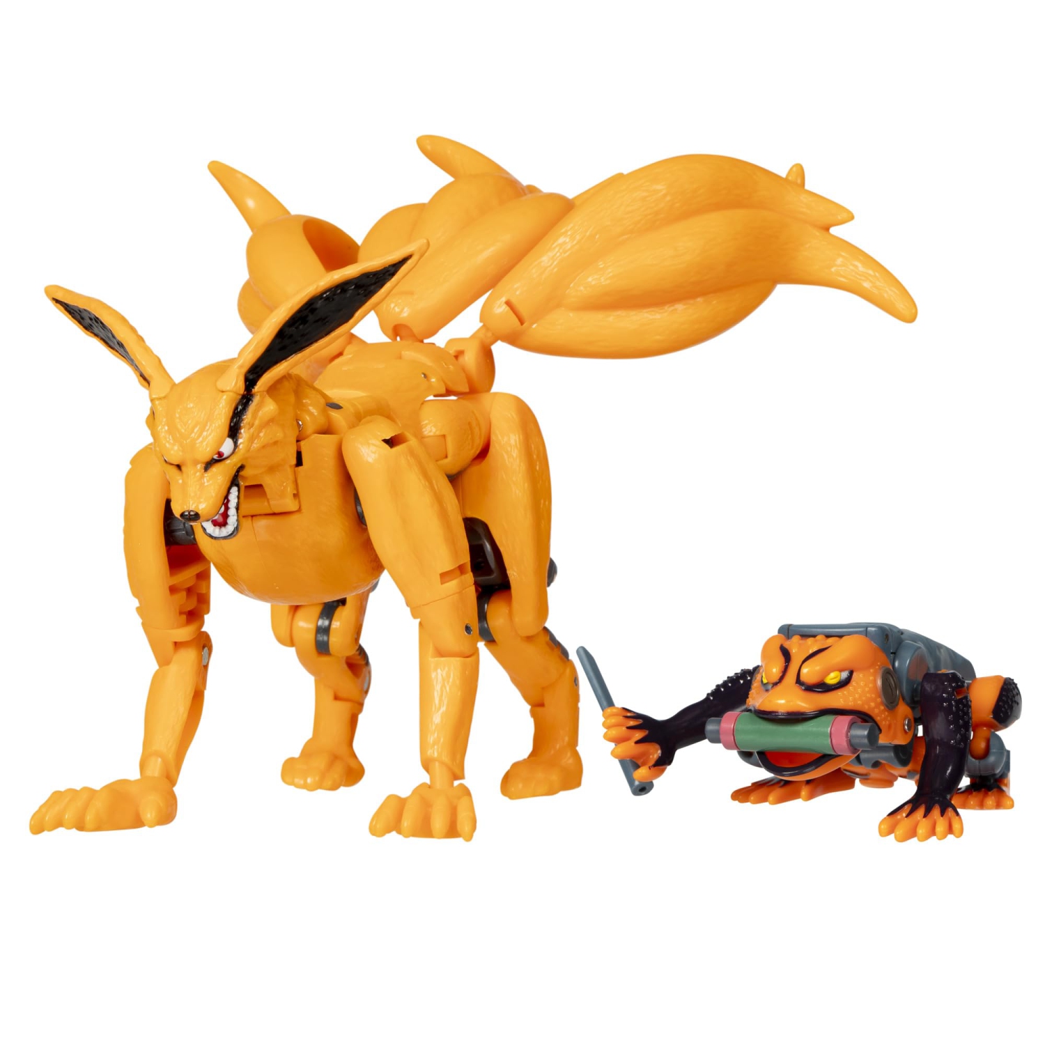 Transformers Collaborative Naruto Shippuden 6 Inch Action Figure - Kurama & Gamakichi