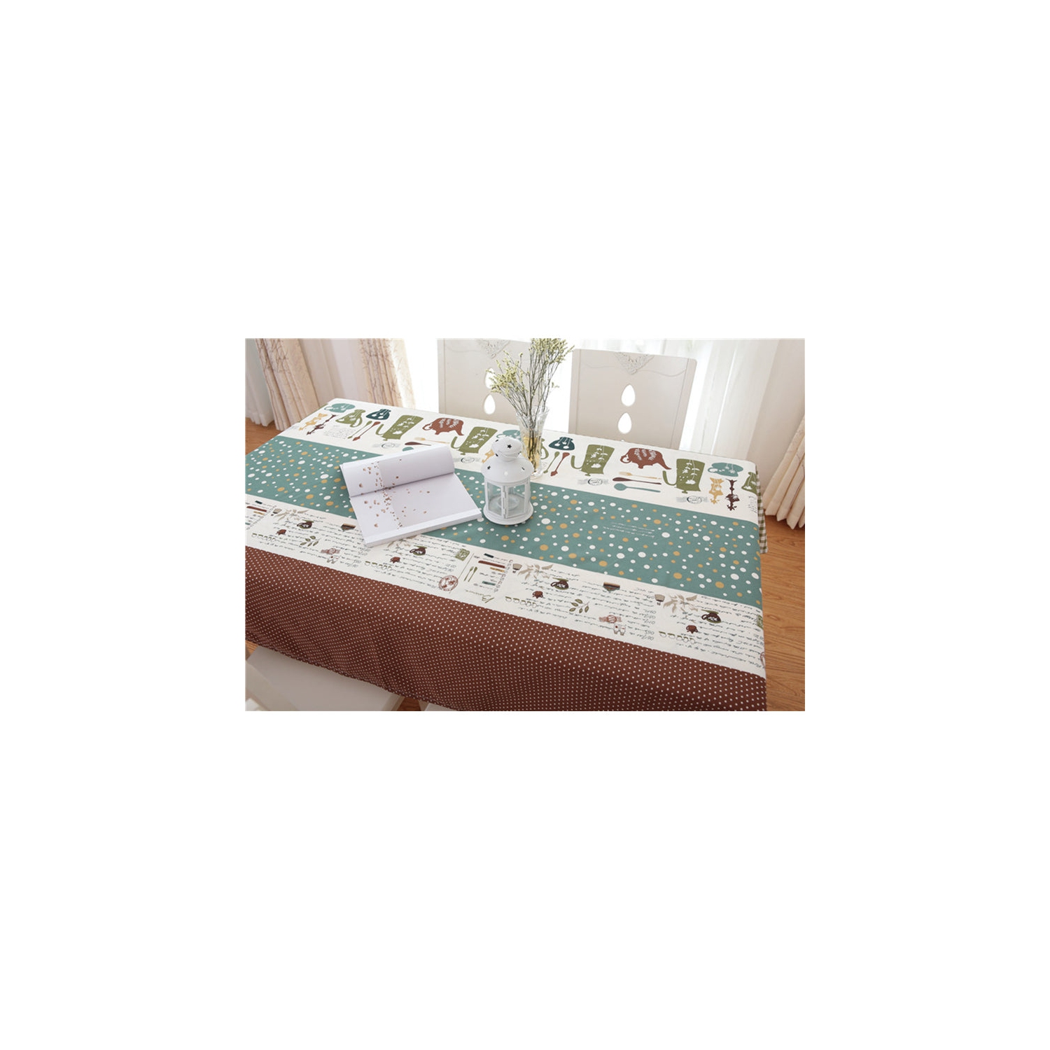 Nappe en coton Tea Time de PANDACO