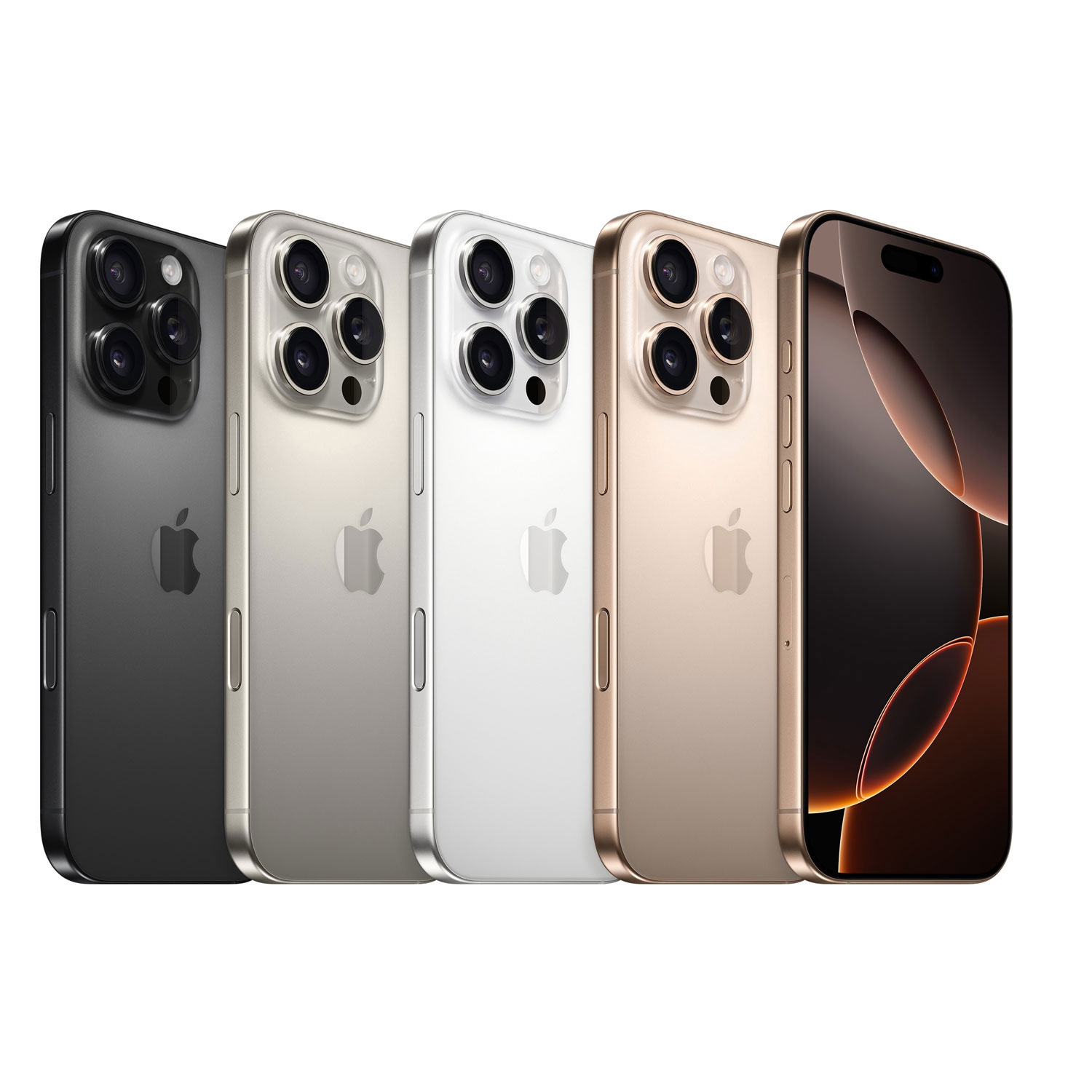 Refurbished - Apple iPhone 16 Pro 1TB - Natural Titanium - Unlocked - eSIM