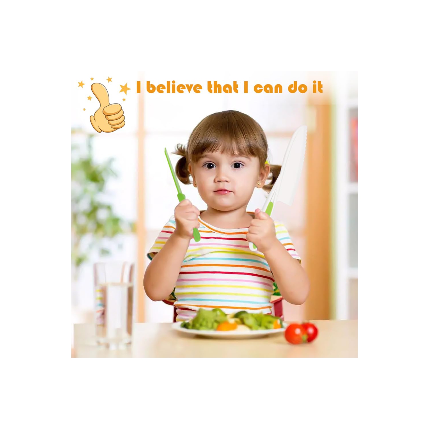 13pcs Montessori Kitchen Tools, Safe Kitchen Set, Plastic Montessori Knife Set, Real Cooking Set Toy for Boys and Girls