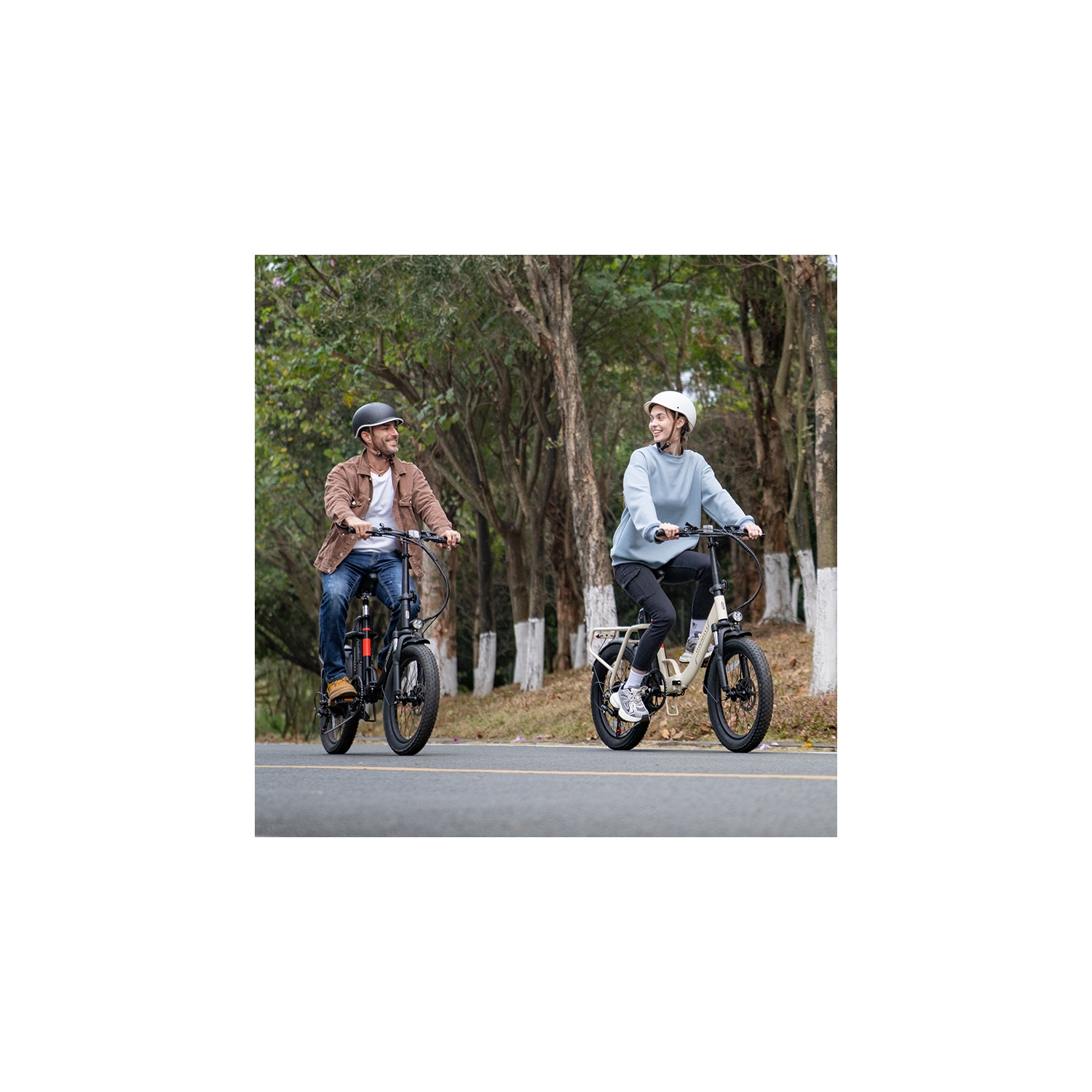 INVANTI Adult Folding E-Bike – 500W Motor, 72KM Max Range, 20"x3" Fat Tires, Front Suspension, 7-Speed Gear | Urban Commute & Off-Road Exploration