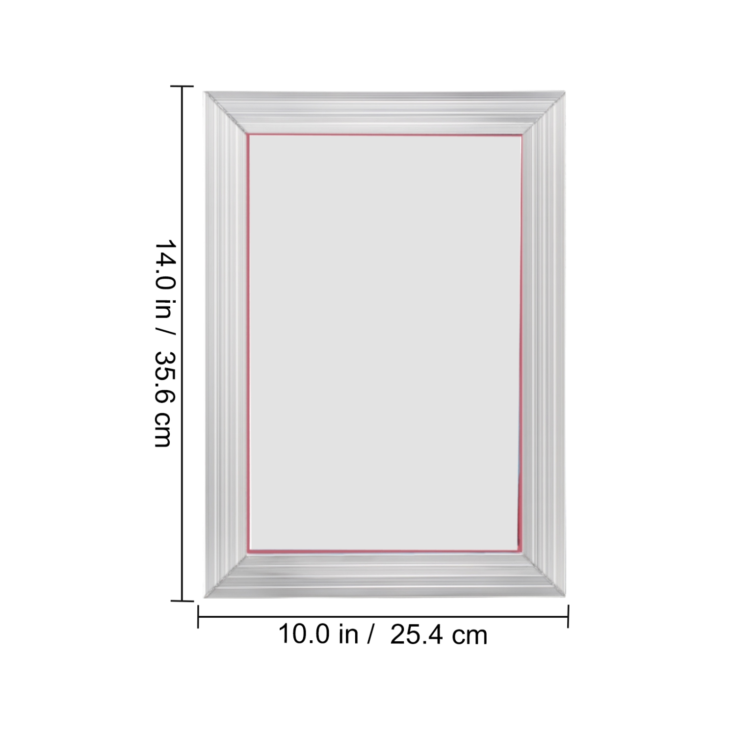 VEVOR 10x14inch Screen Printing Kit, 6 Pieces Aluminum Silk Screen Printing Frames, Silk Screen Printing Frame with 156 Count Mesh, High Tension