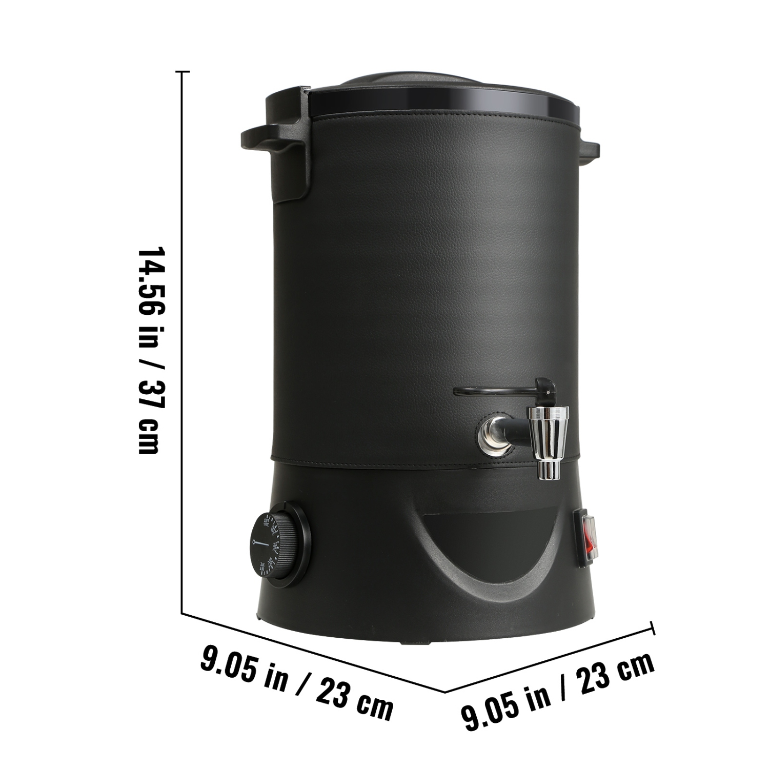 VEVOR 6.5 Liter Large Electric Wax Melting Pot Easy Pour Spout, 9-level Temperature Control, Easy Clean for Candle Soap Cream Beauty Bulk Production