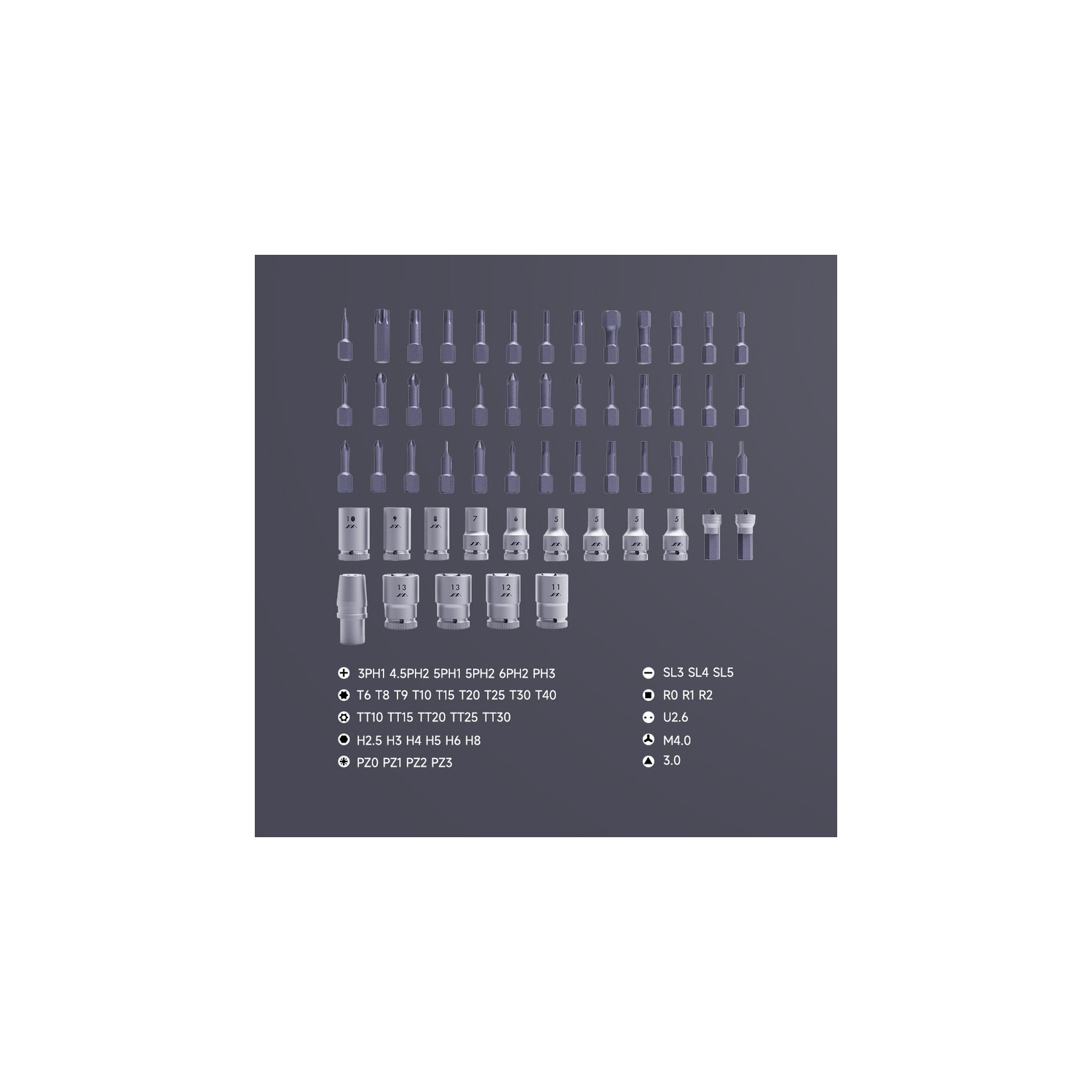 Trousse d'outils de réparation multifonction pour maison et auto et ouvriers de bois Trousse d'outils de ménage générale personnalisable idéale pour