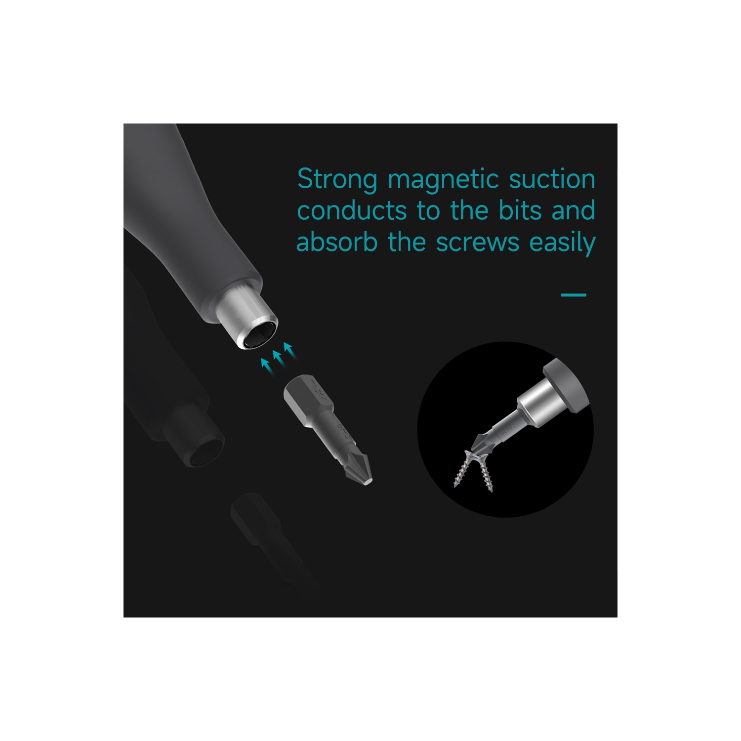 Mini-clé à cliquet et tournevis, 41 pièces, Polycarbonate et Alliage d'acier, Compact et portatif