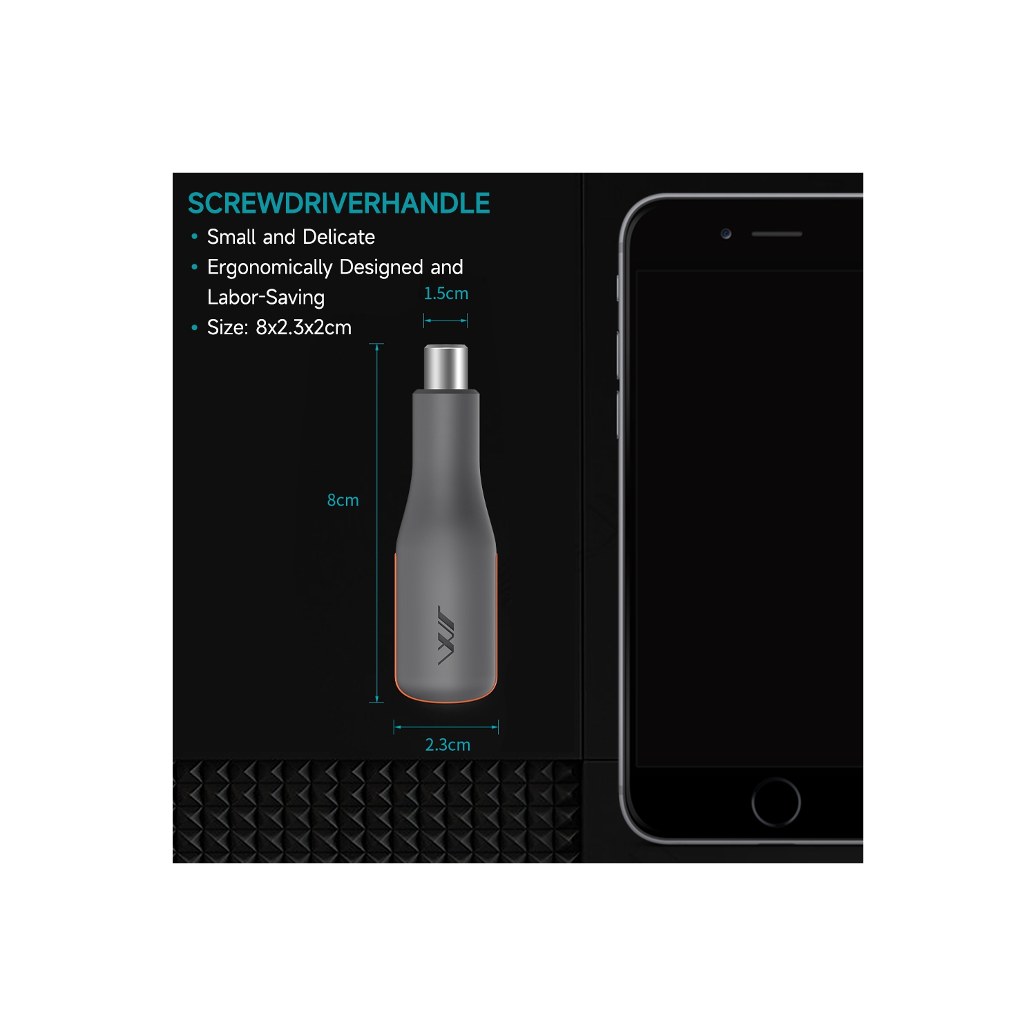 Mini-clé à cliquet et tournevis, 41 pièces, Polycarbonate et Alliage d'acier, Compact et portatif